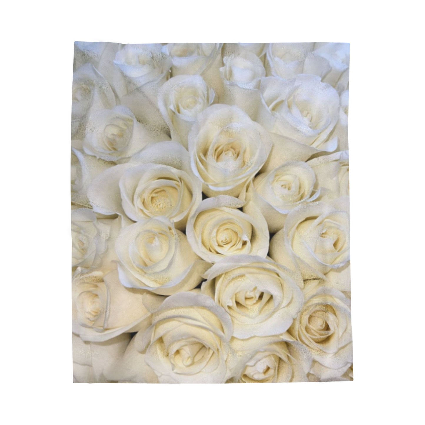 White Roses Blanket