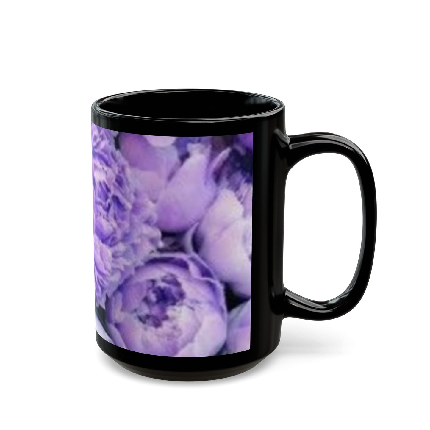 Purple Peony Mug