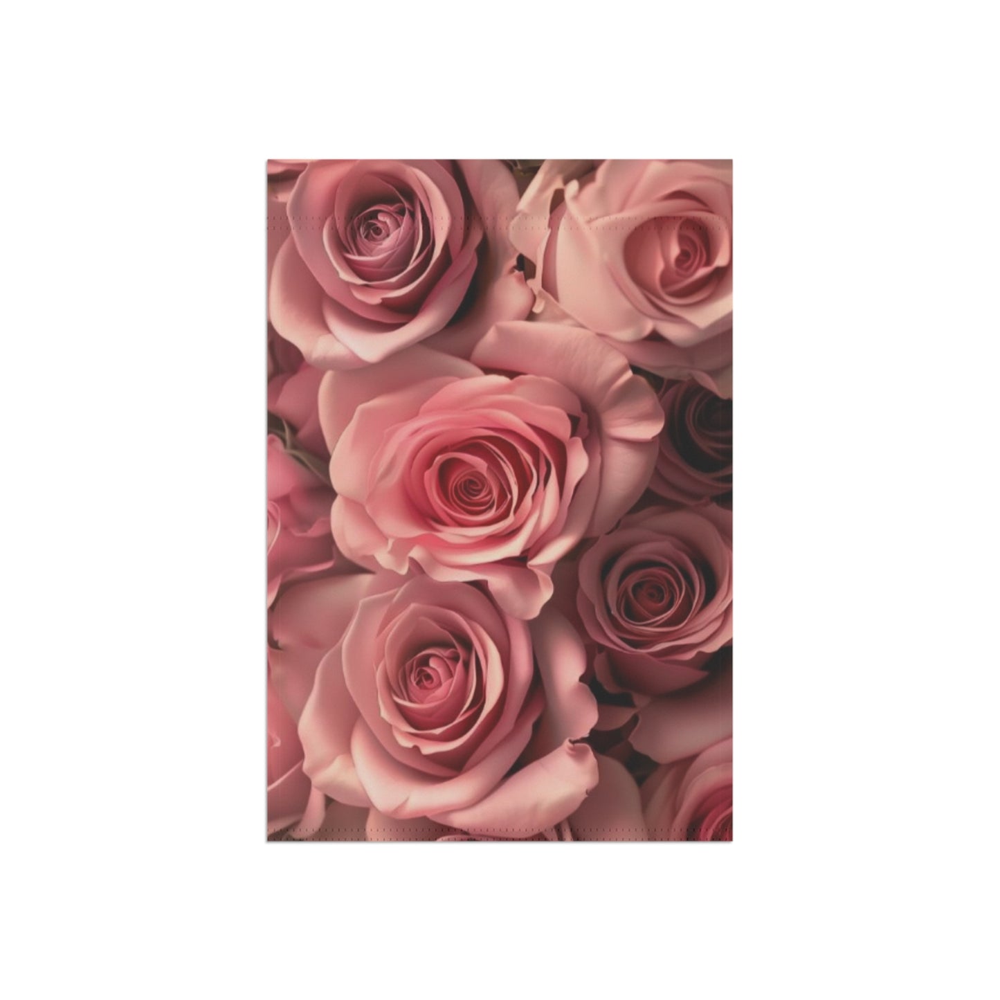 Pink Roses Garden & House Banner