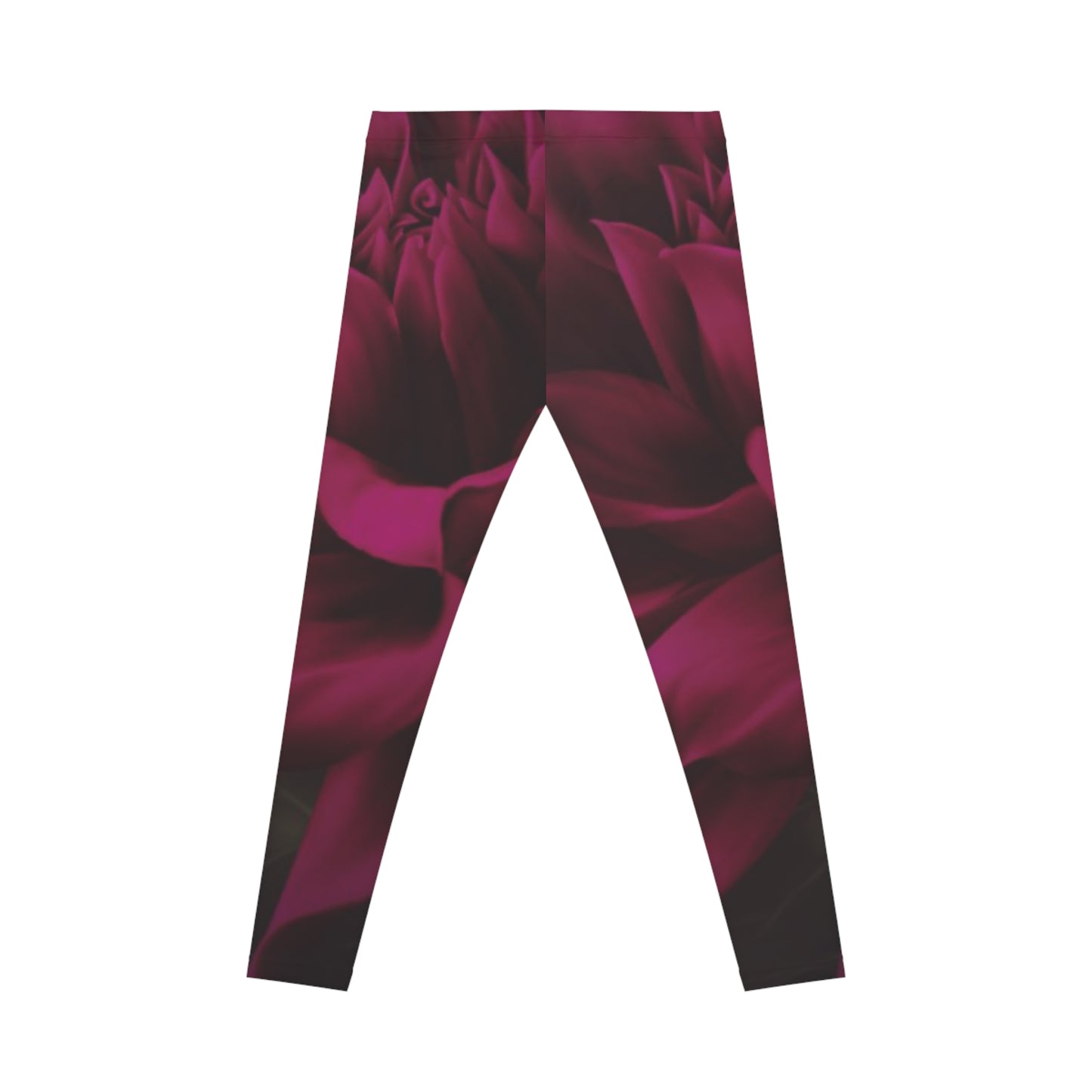 Magenta Dahlia Casual Leggings