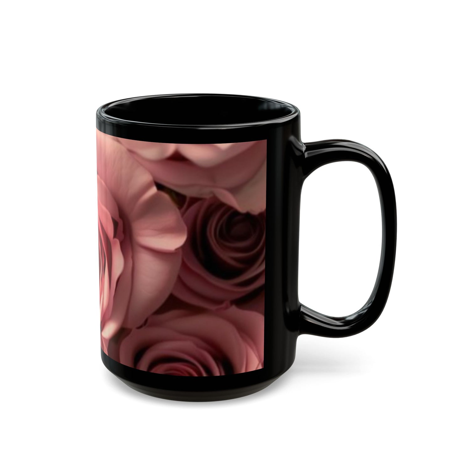 Pink Roses Mug