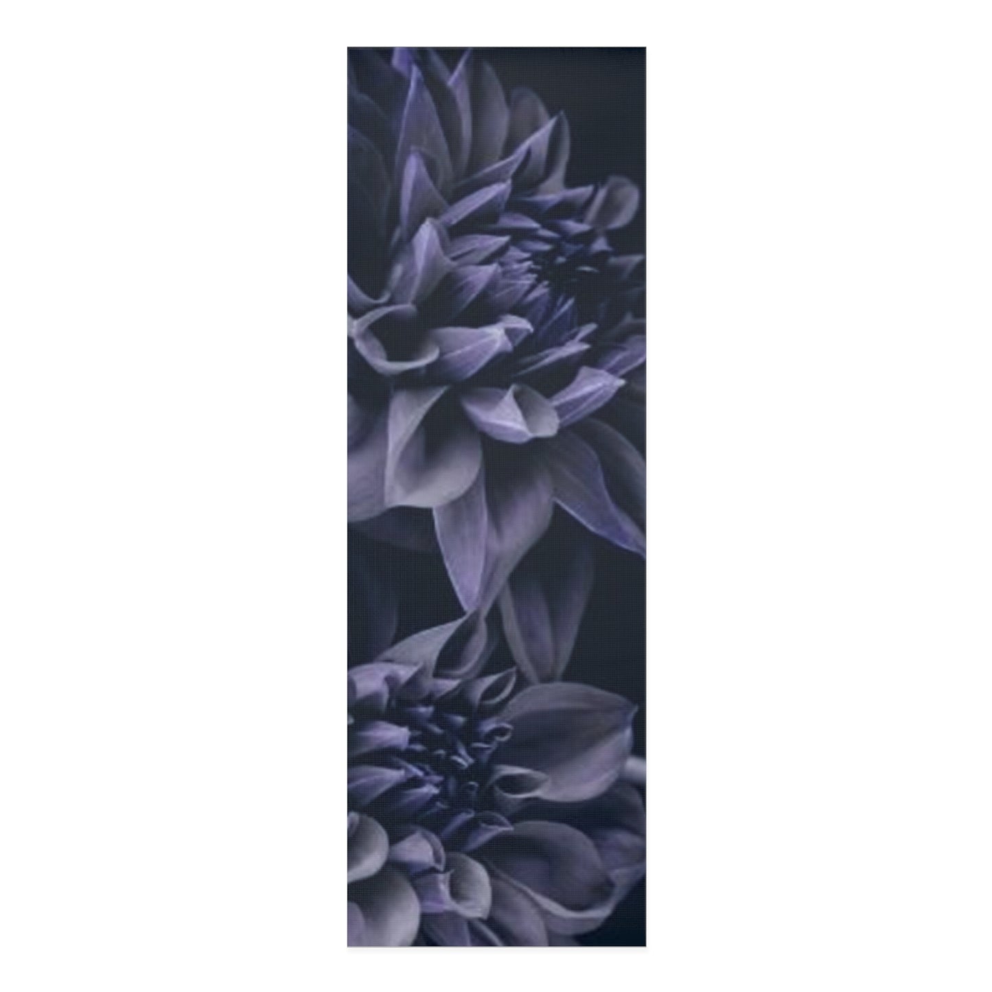 Blue Dahlia Exercise Mat