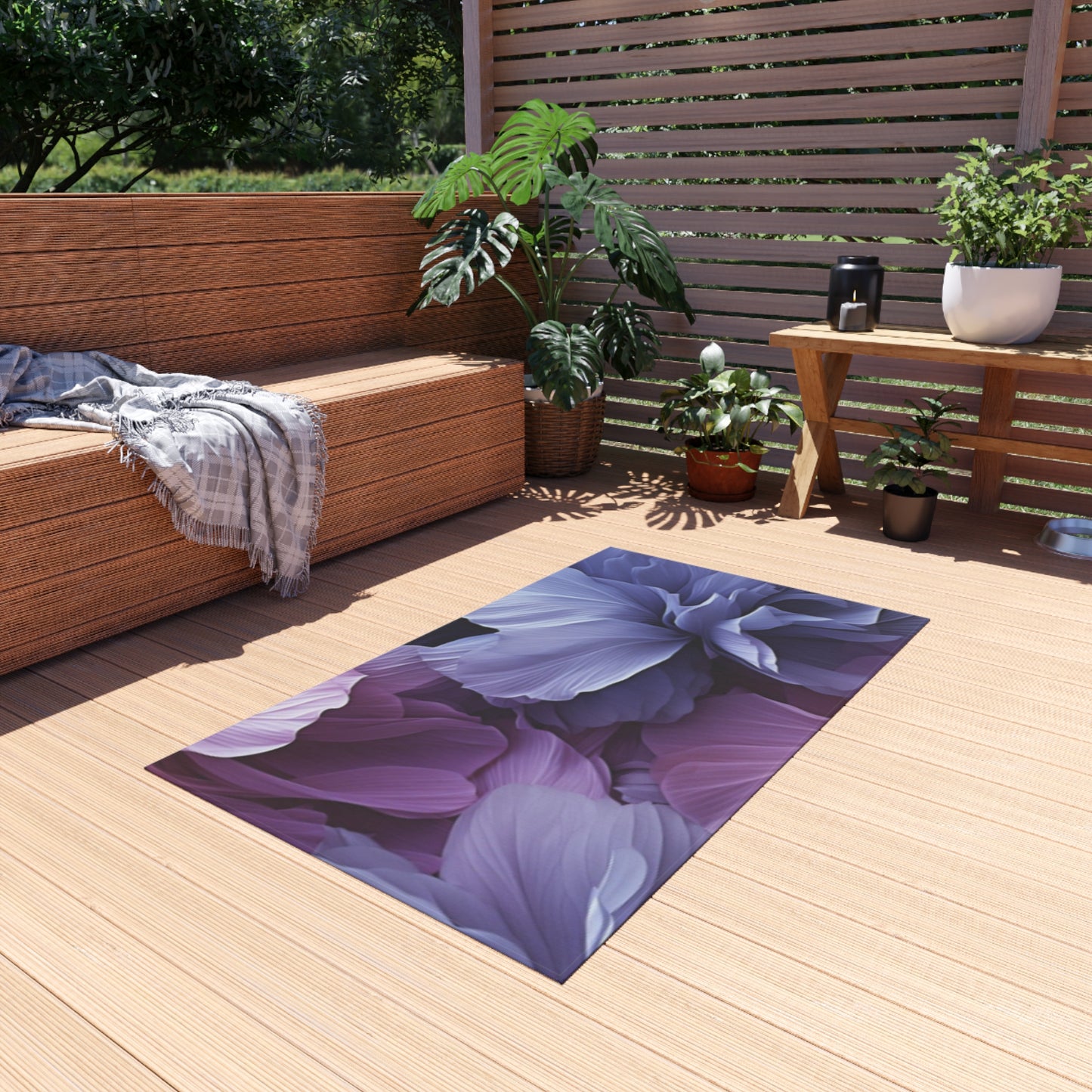 Floral Flow Outdoor Rug