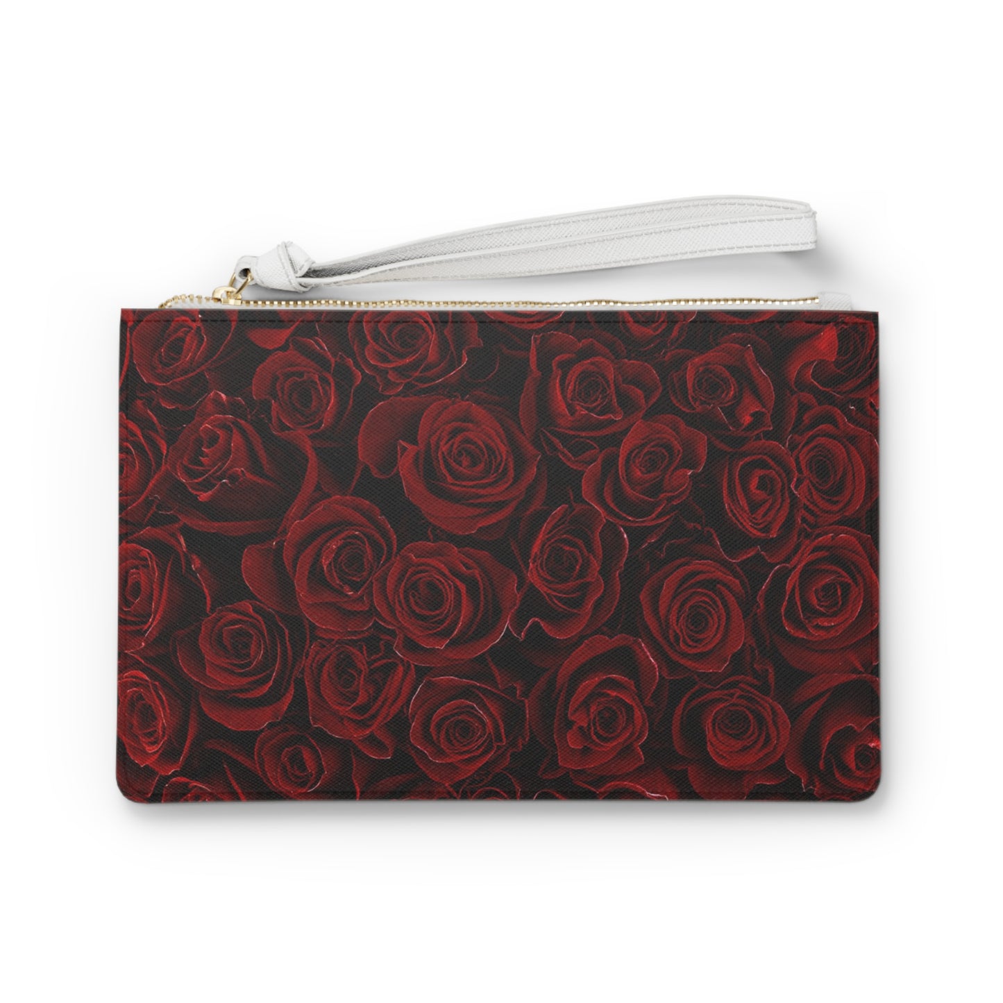 Red Roses Clutch Bag