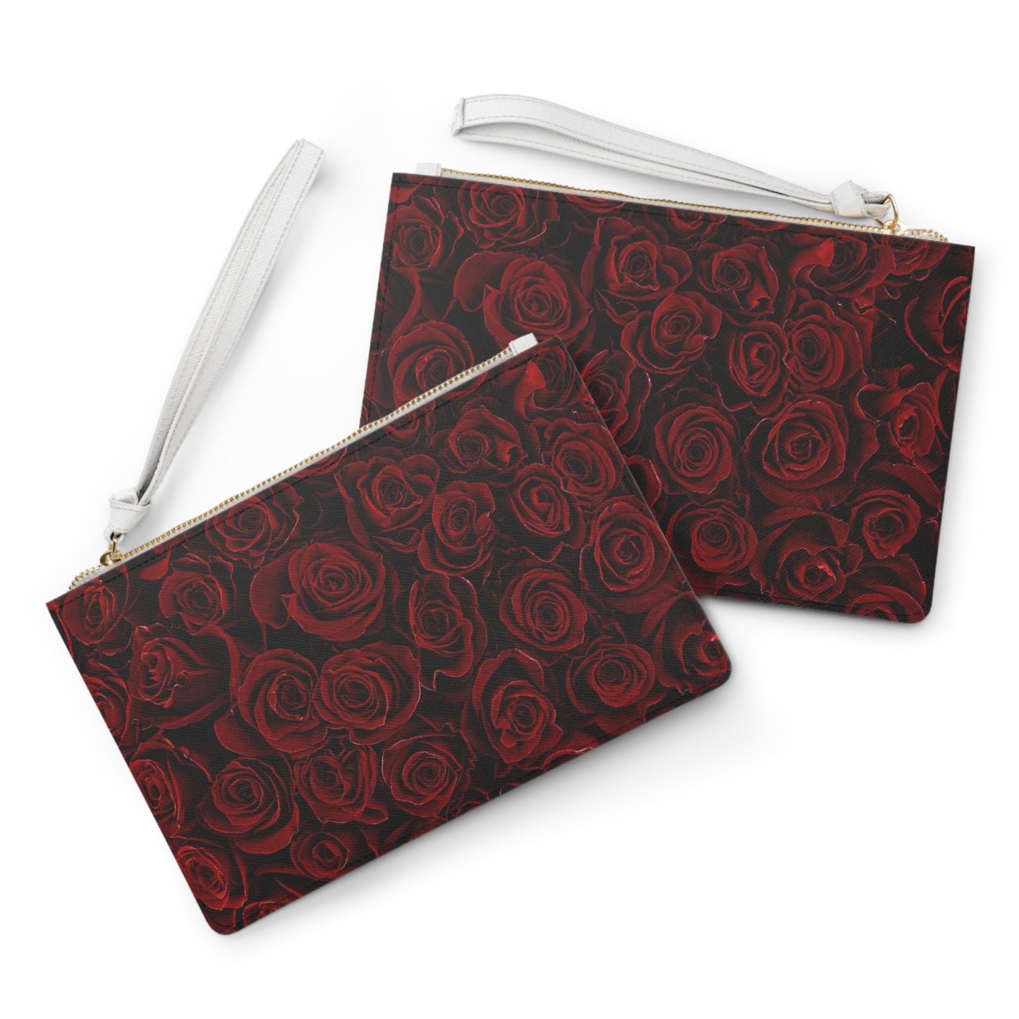 Red Roses Clutch Bag