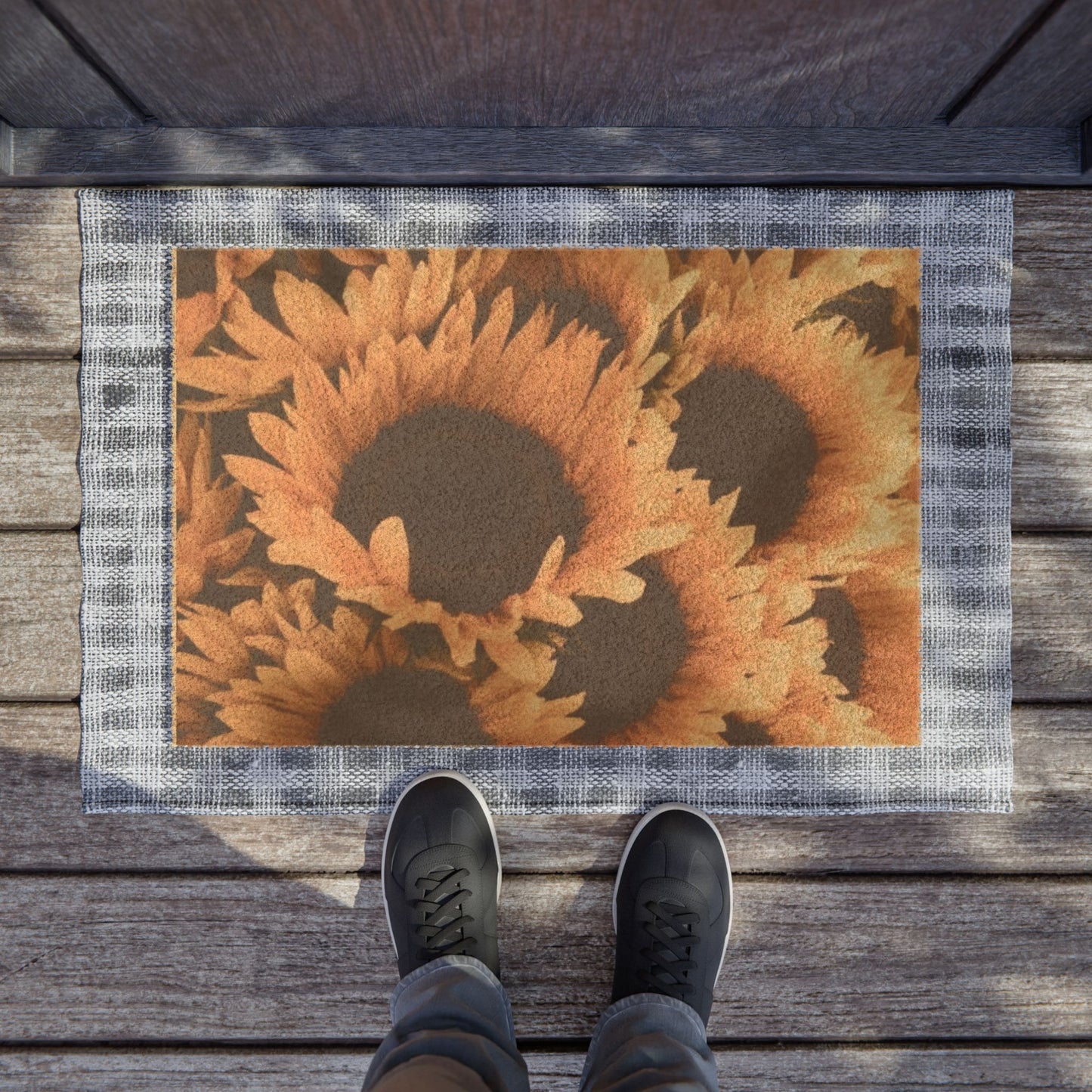 Sunflower Doormat