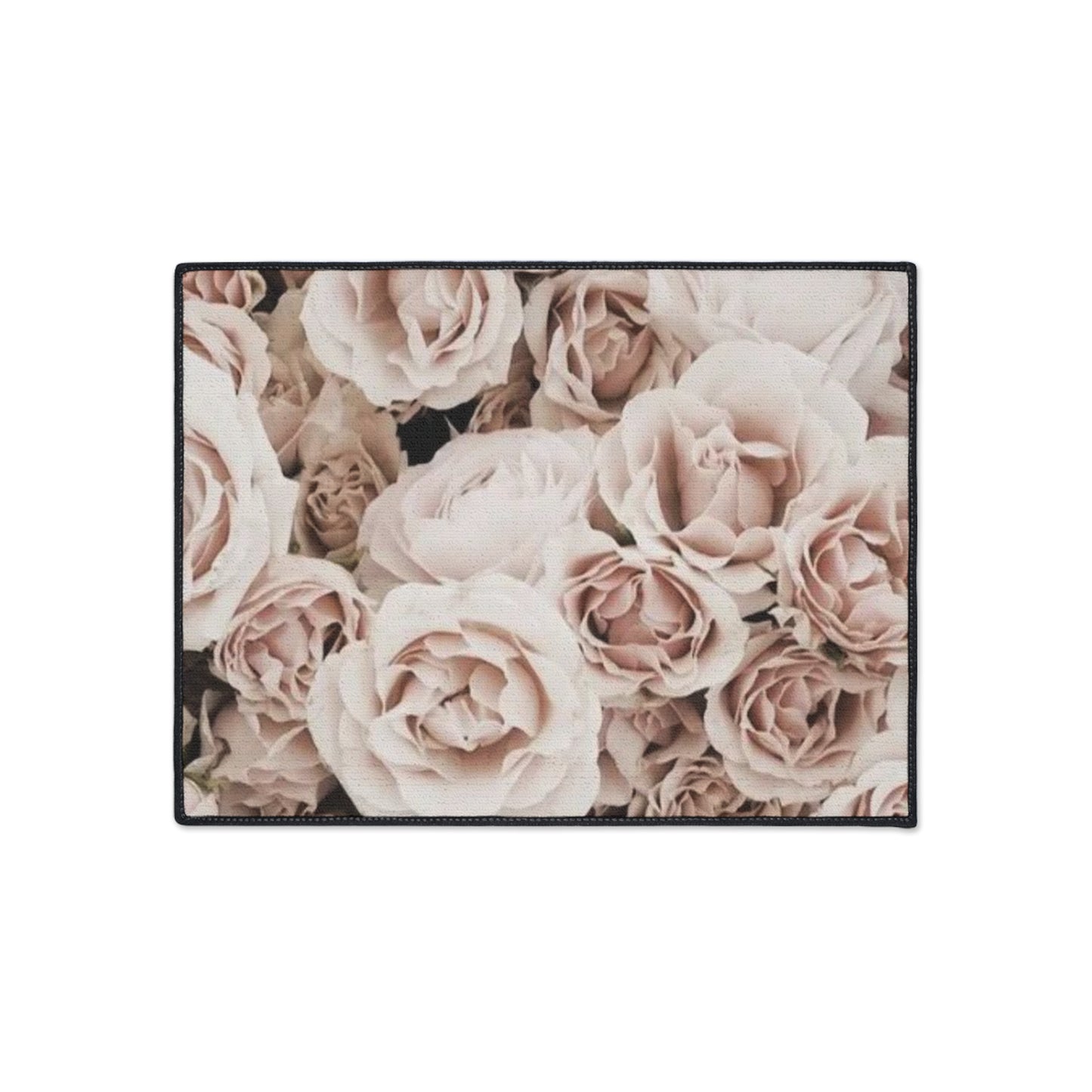 Light Pink Roses Heavy Duty Floor Mat