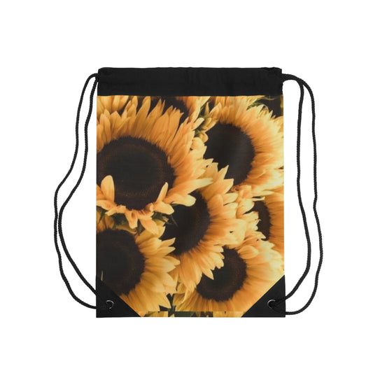 Sunflower Drawstring Bag