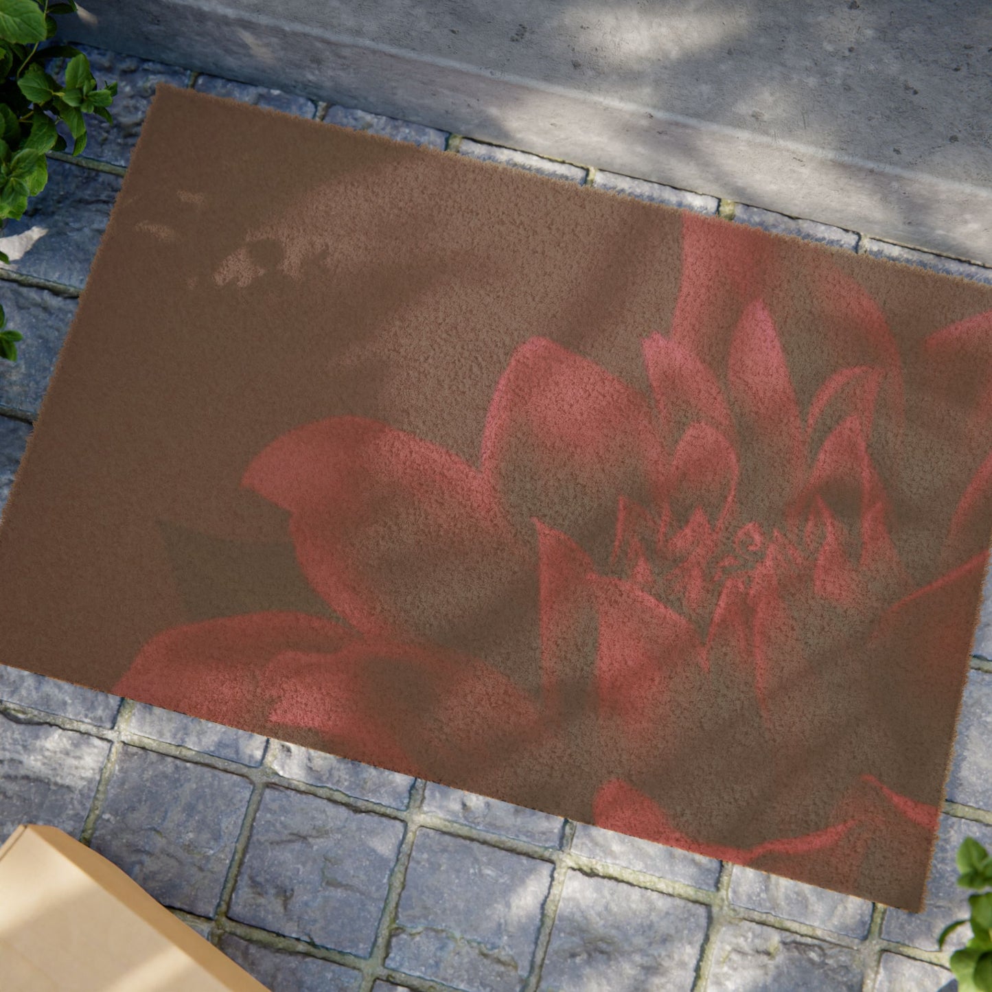 Magenta Dahlia Doormat