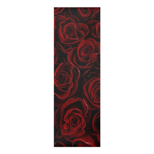 Red Roses Exercise Mat