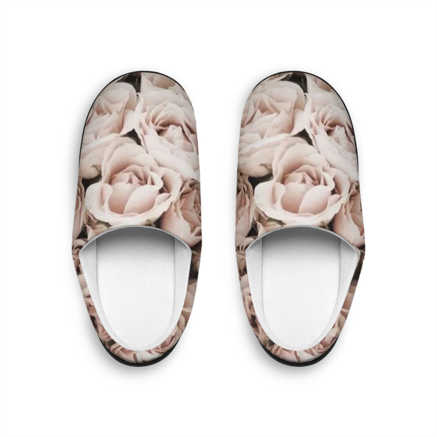 Light Pink Roses Slippers