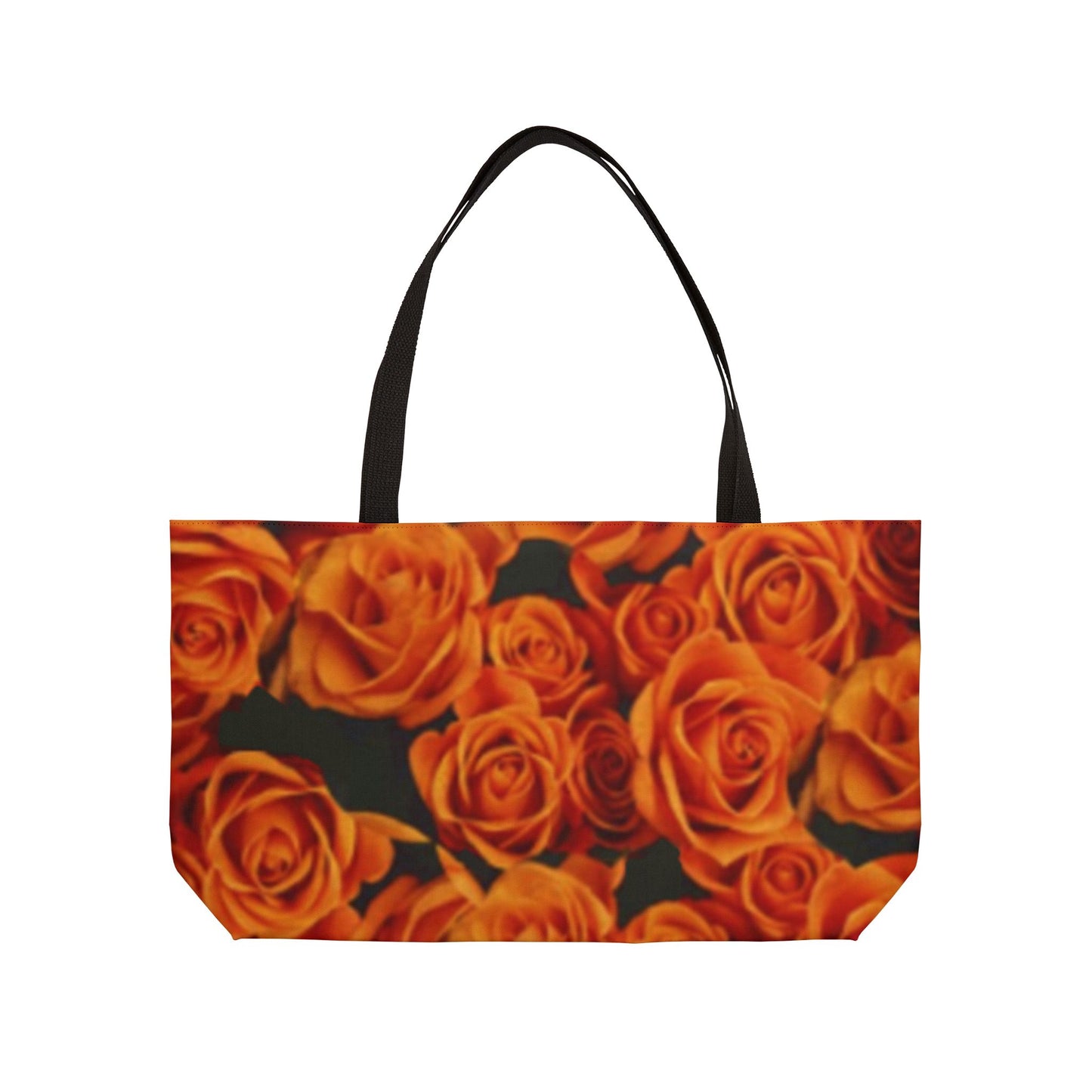 Orange Roses Rectangle Tote Bag