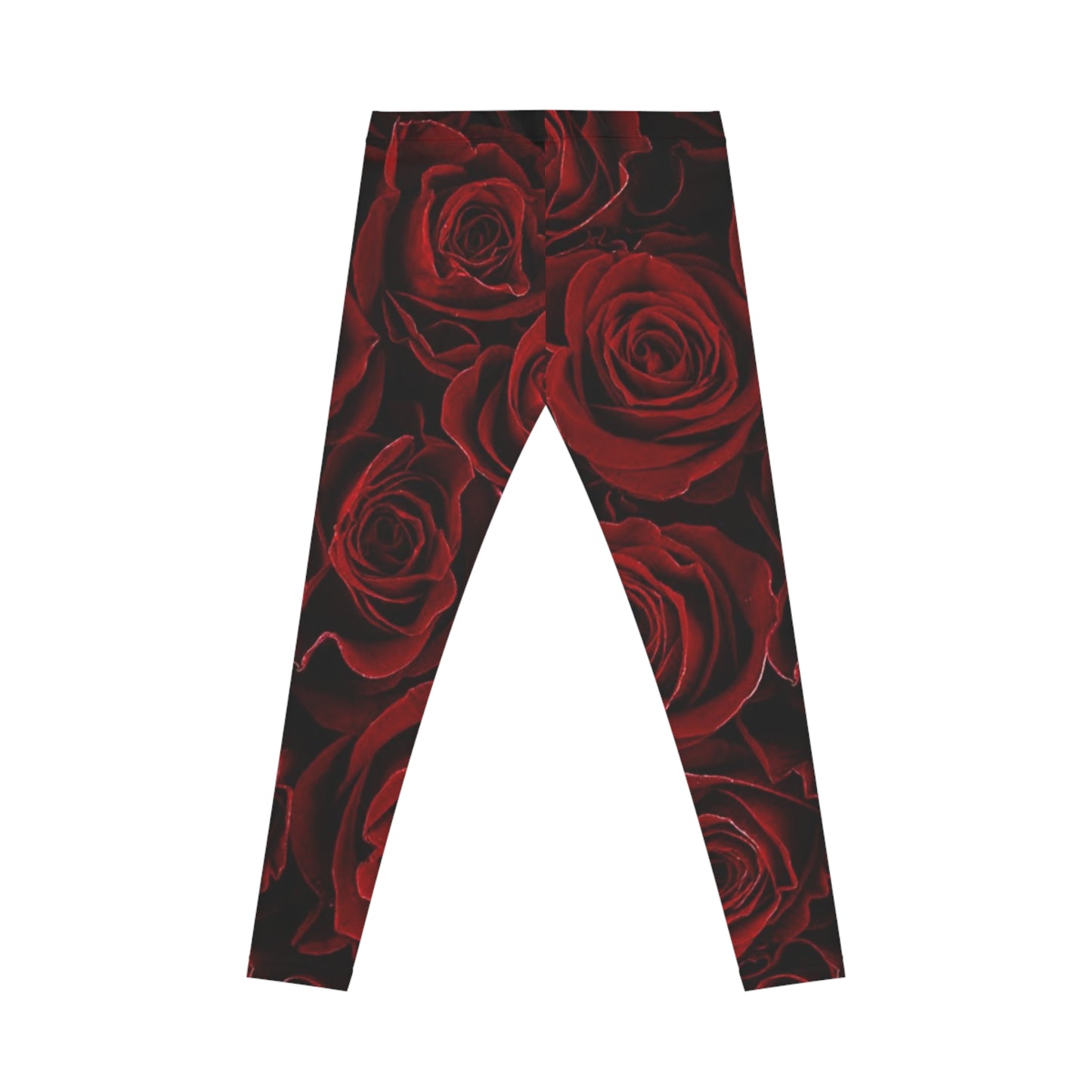 Red Roses Casual Leggings