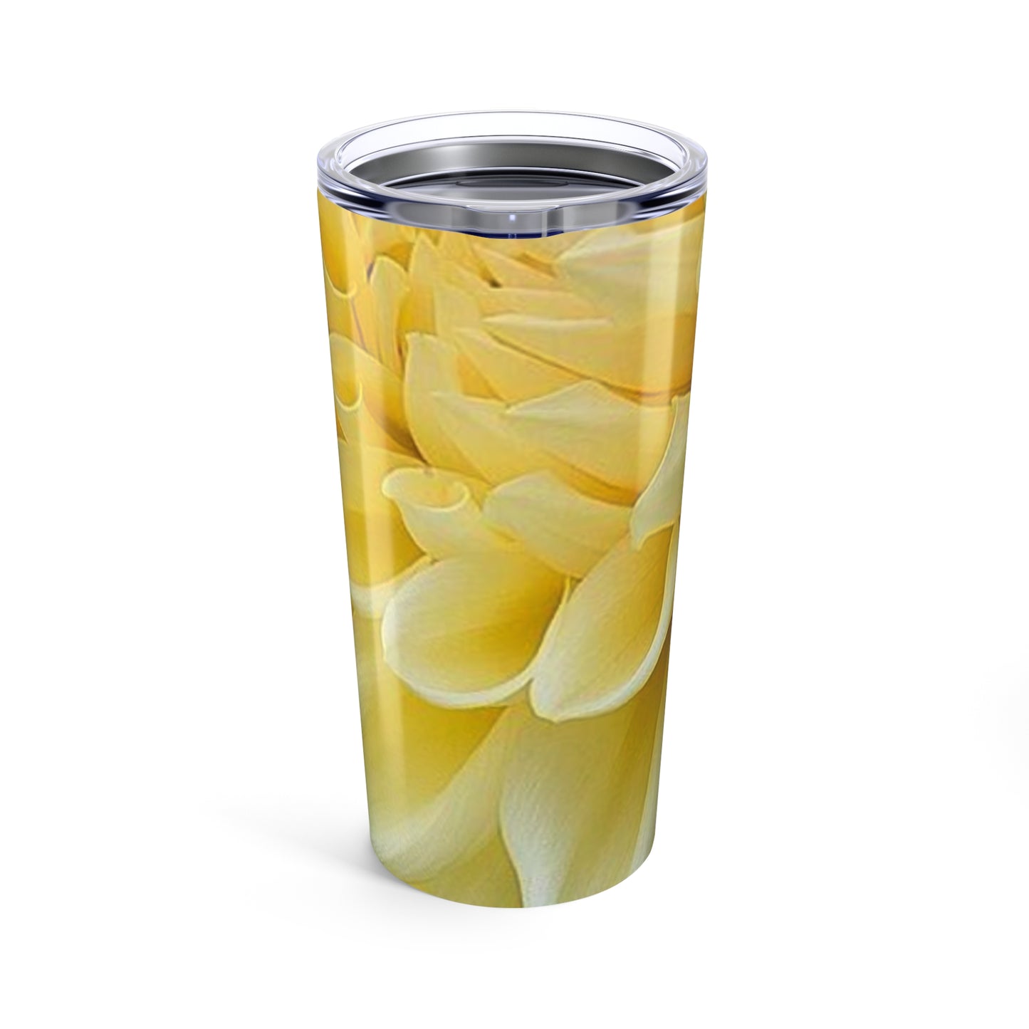 Yellow Dahlia Tumbler 20oz