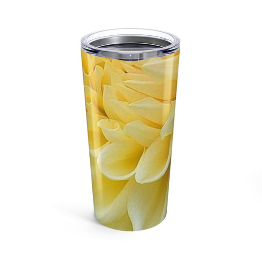 Yellow Dahlia Tumbler 20oz