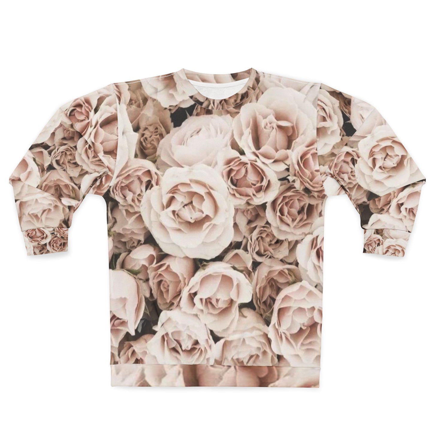 Light Pink Roses Sweatshirt