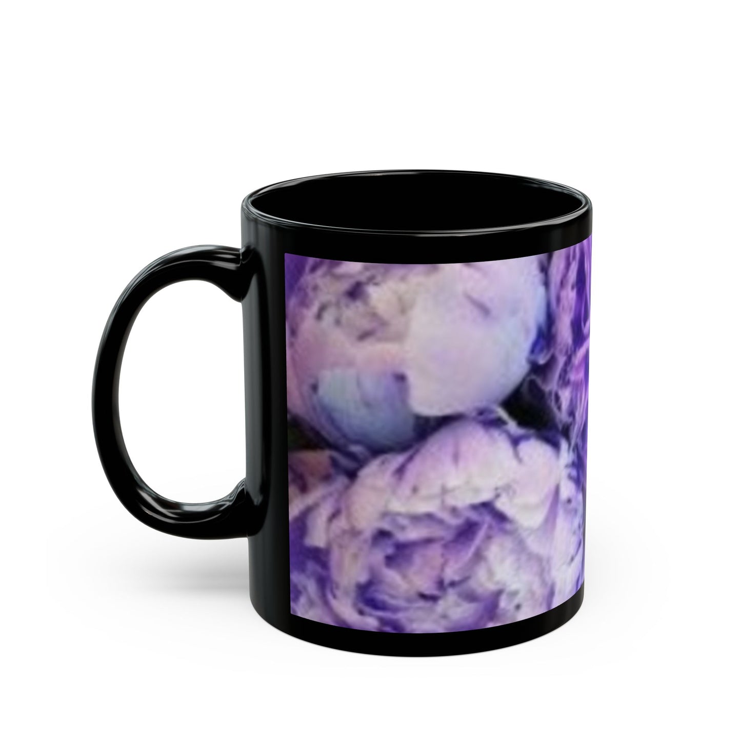 Purple Peony Mug