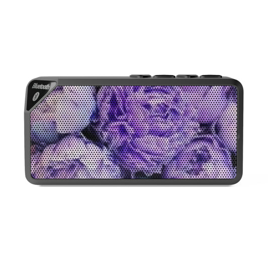 Purple Dahlia Bluetooth Speaker