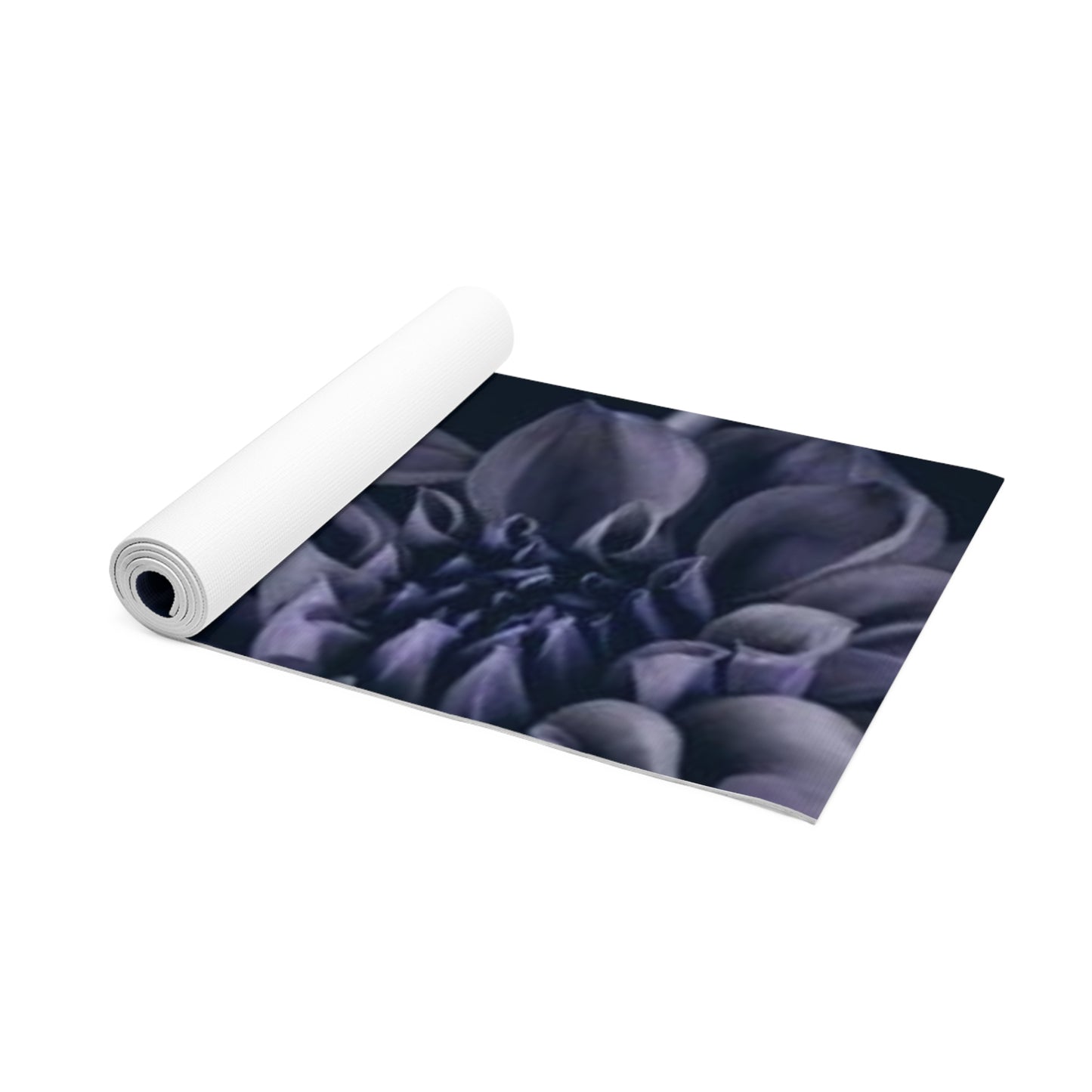 Blue Dahlia Exercise Mat