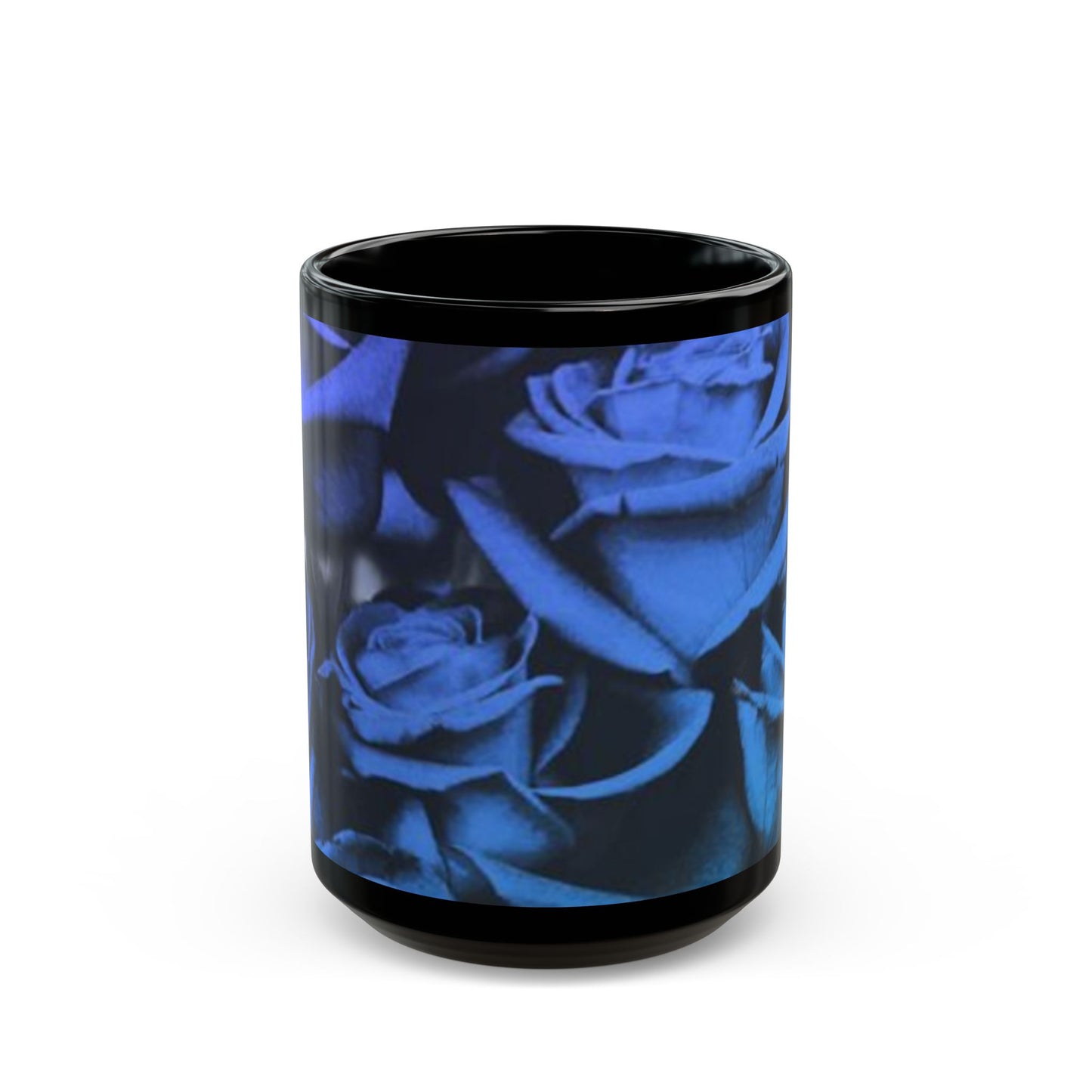 Blue Roses Mug