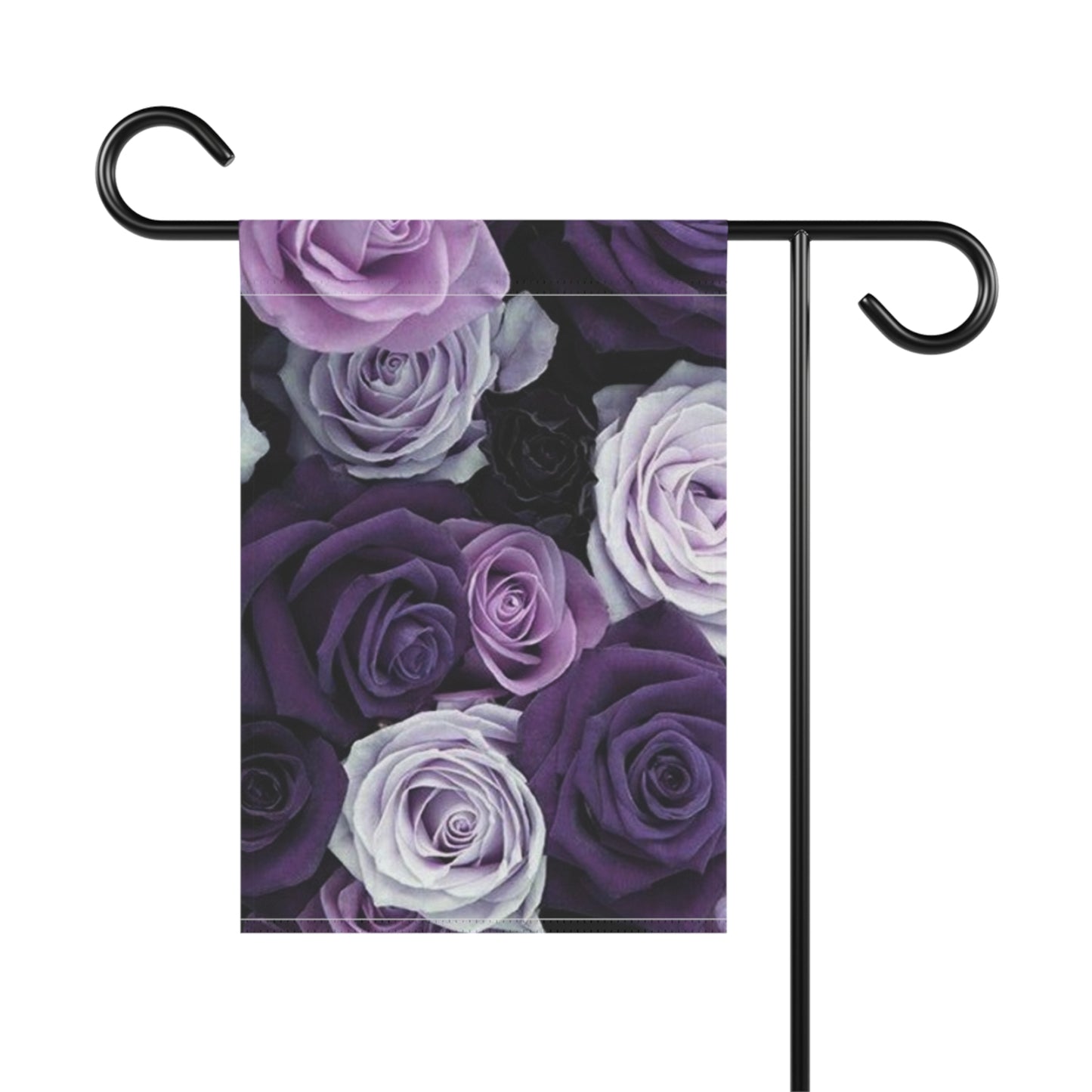 Purple Roses Garden & House Banner