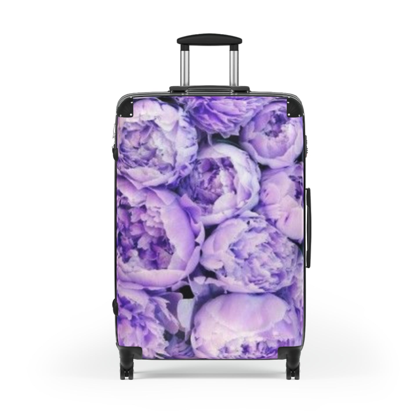 Purple Peony Suitcase