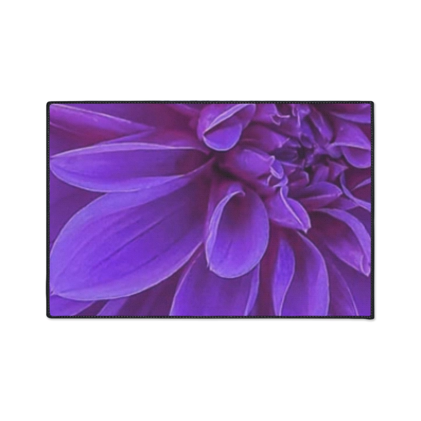 Purple Dahlia Heavy Duty Floor Mat