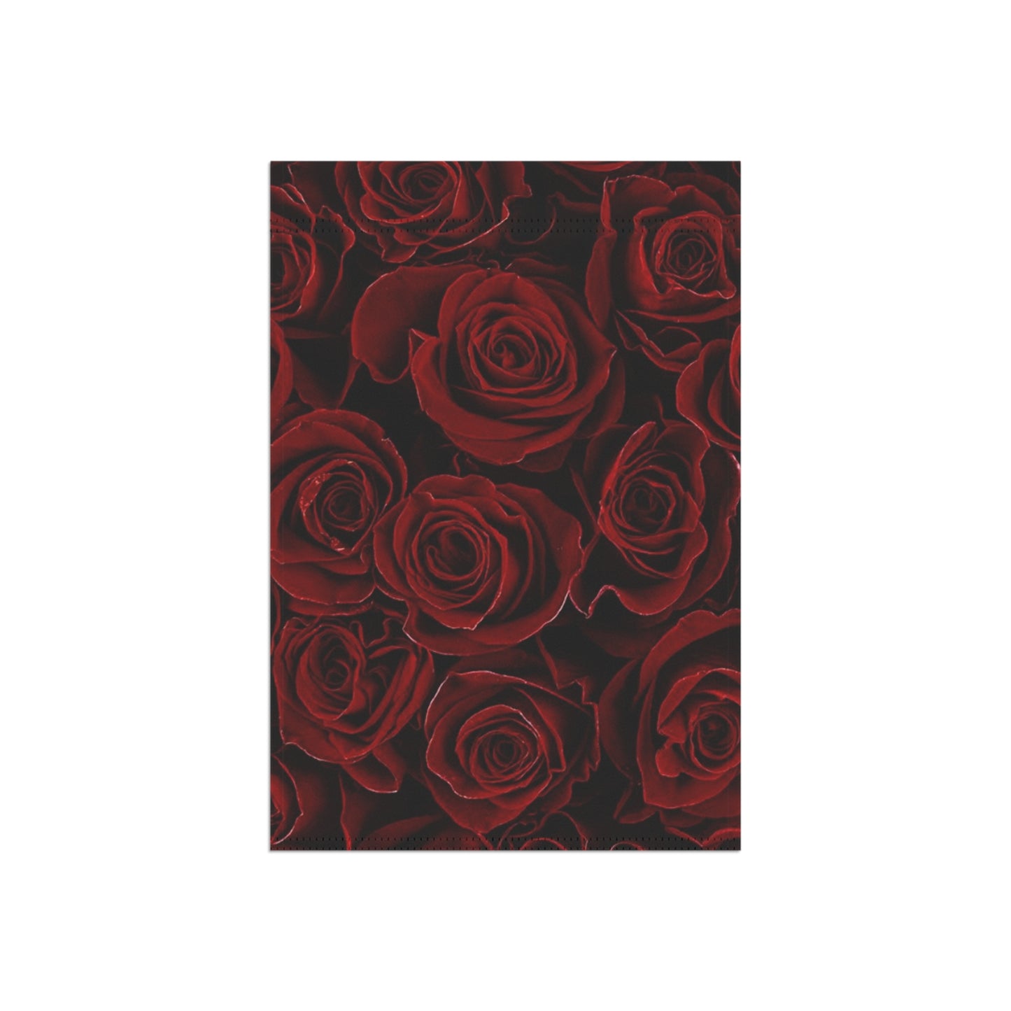 Red Roses Garden & House Banner