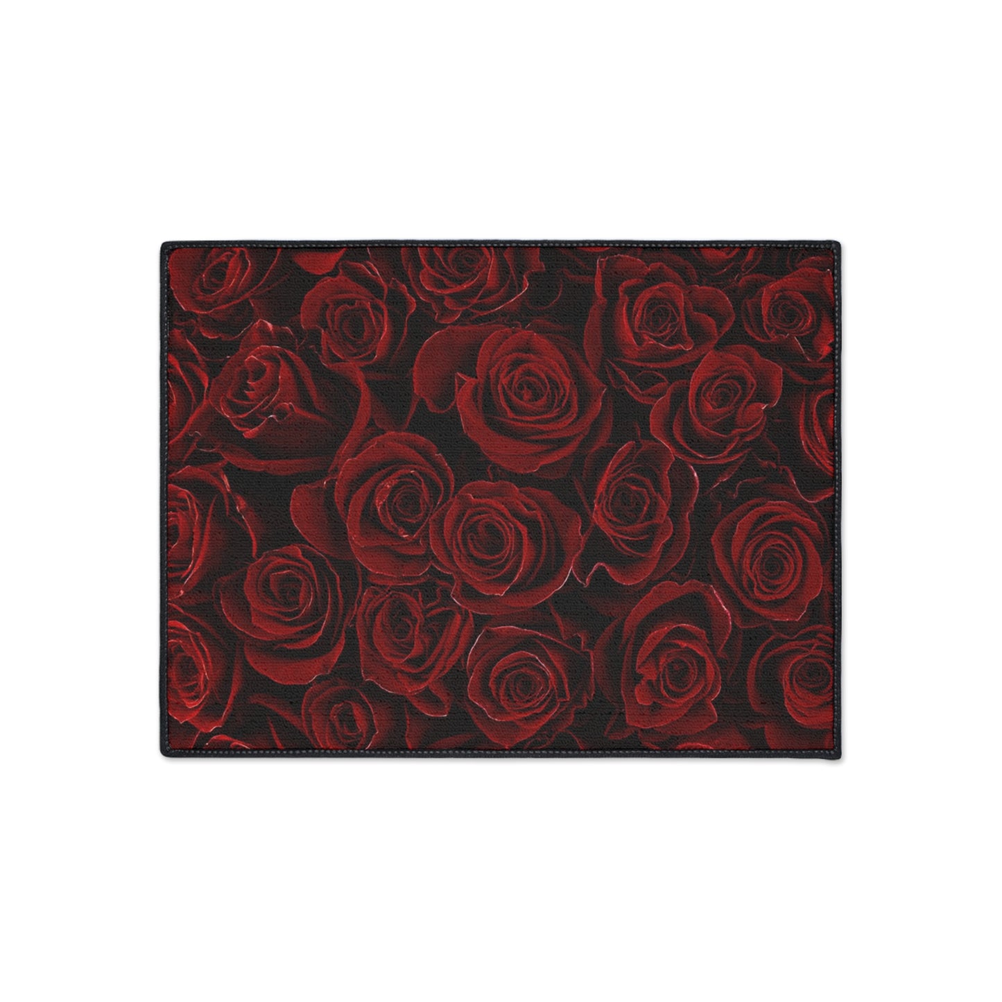 Red Roses Heavy Duty Floor Mat