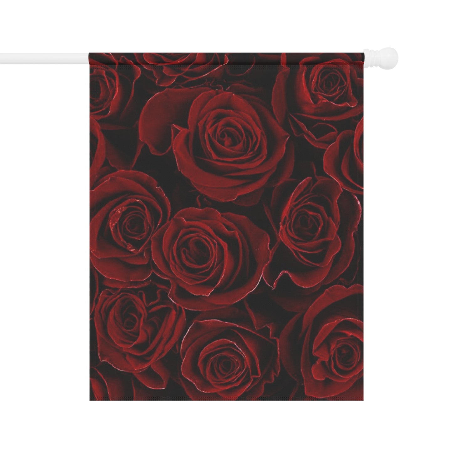 Red Roses Garden & House Banner