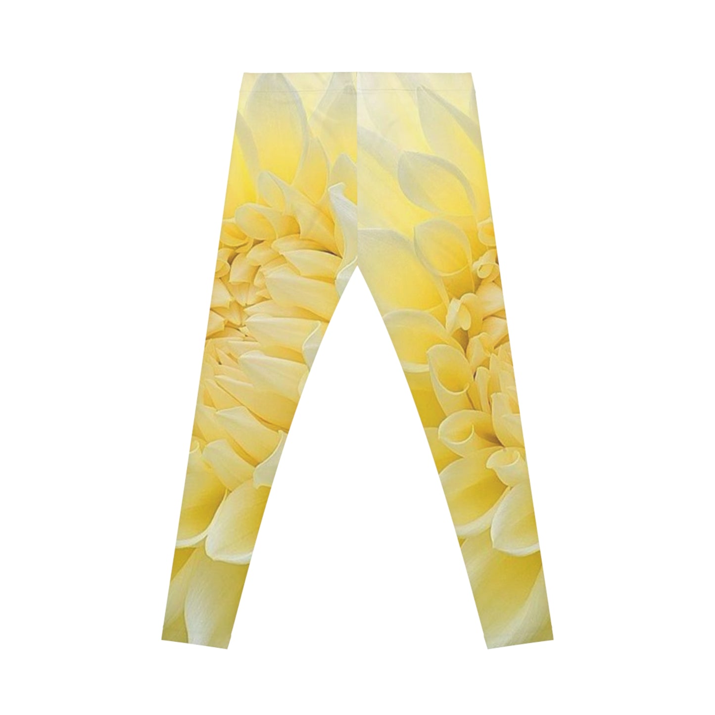 Yellow Dahlia Casual Leggings