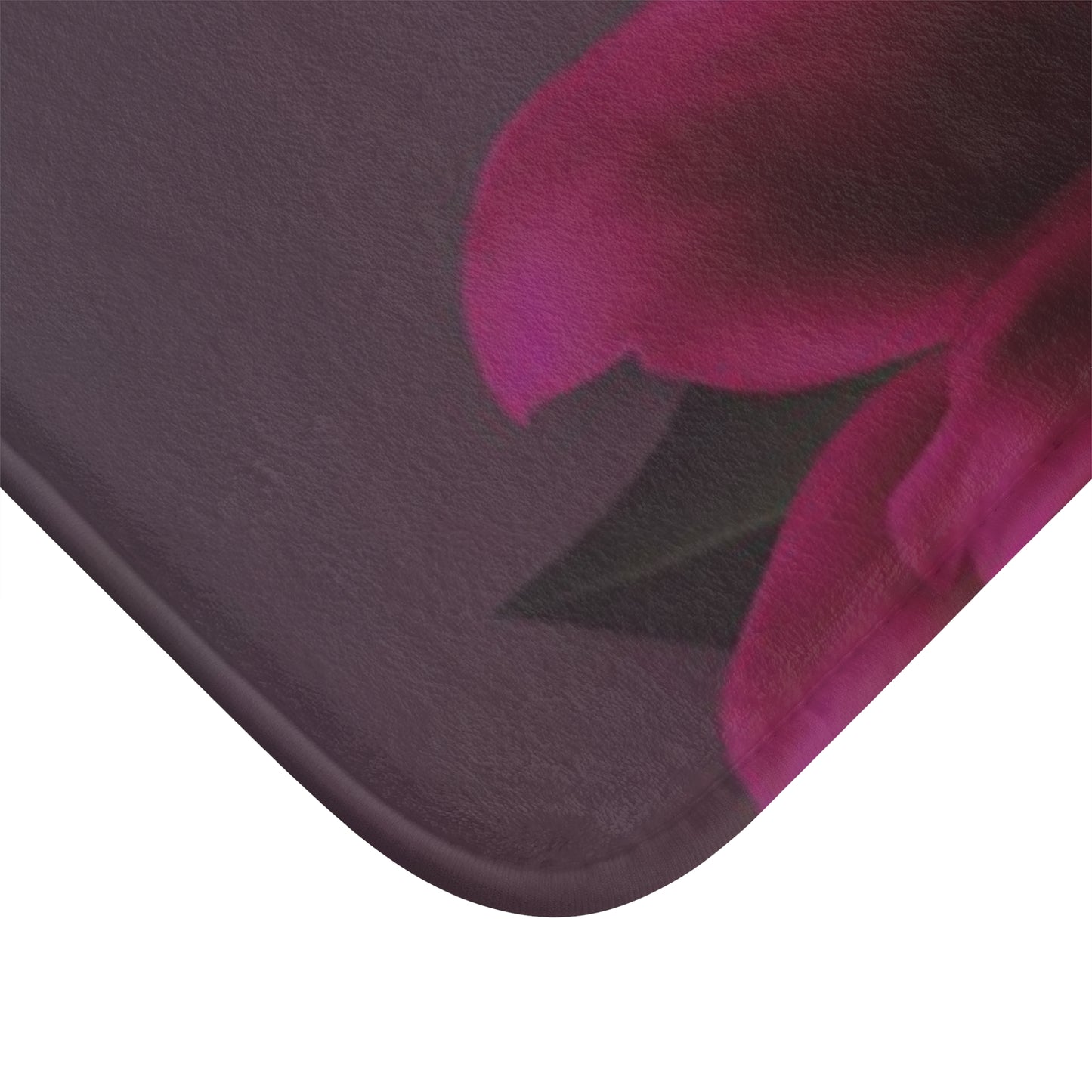 Magenta Dahlia Bath Mat