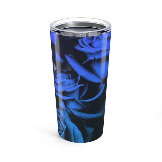 Blue Roses Tumbler 20oz