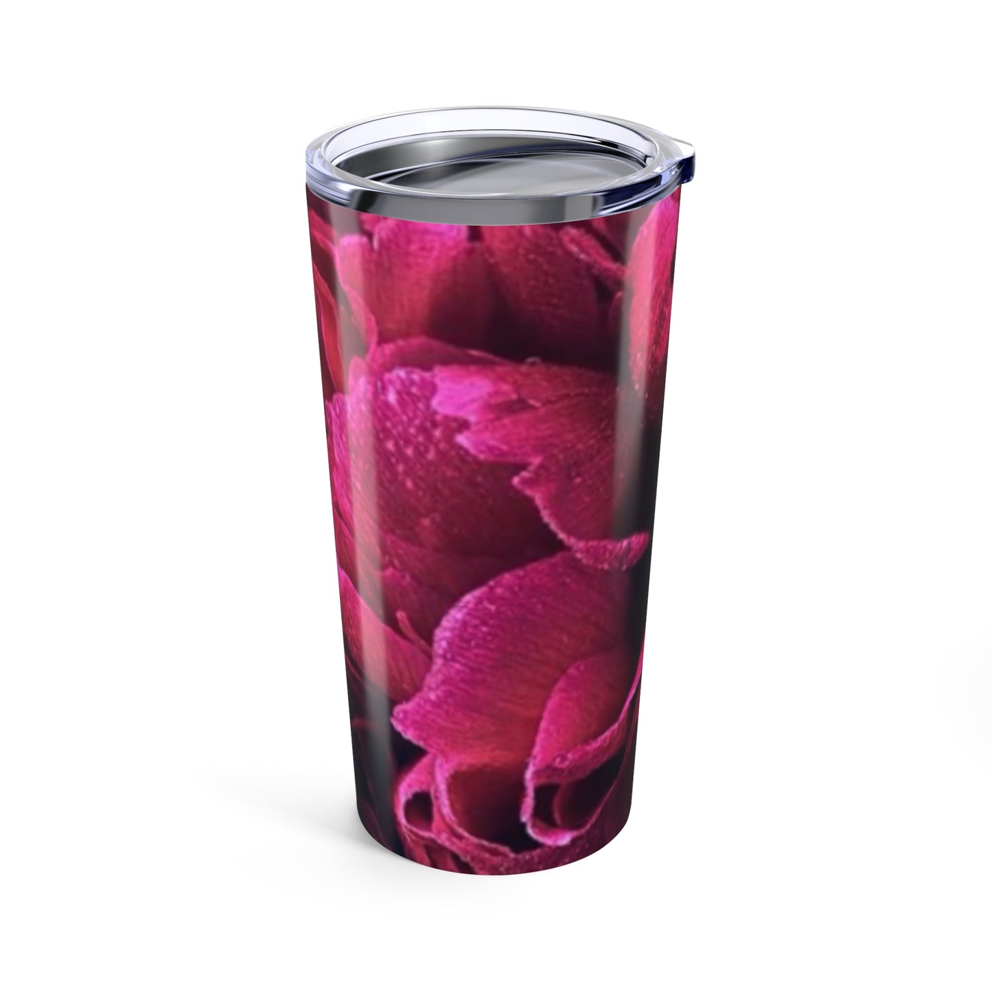 Magenta Floral Tumbler 20oz