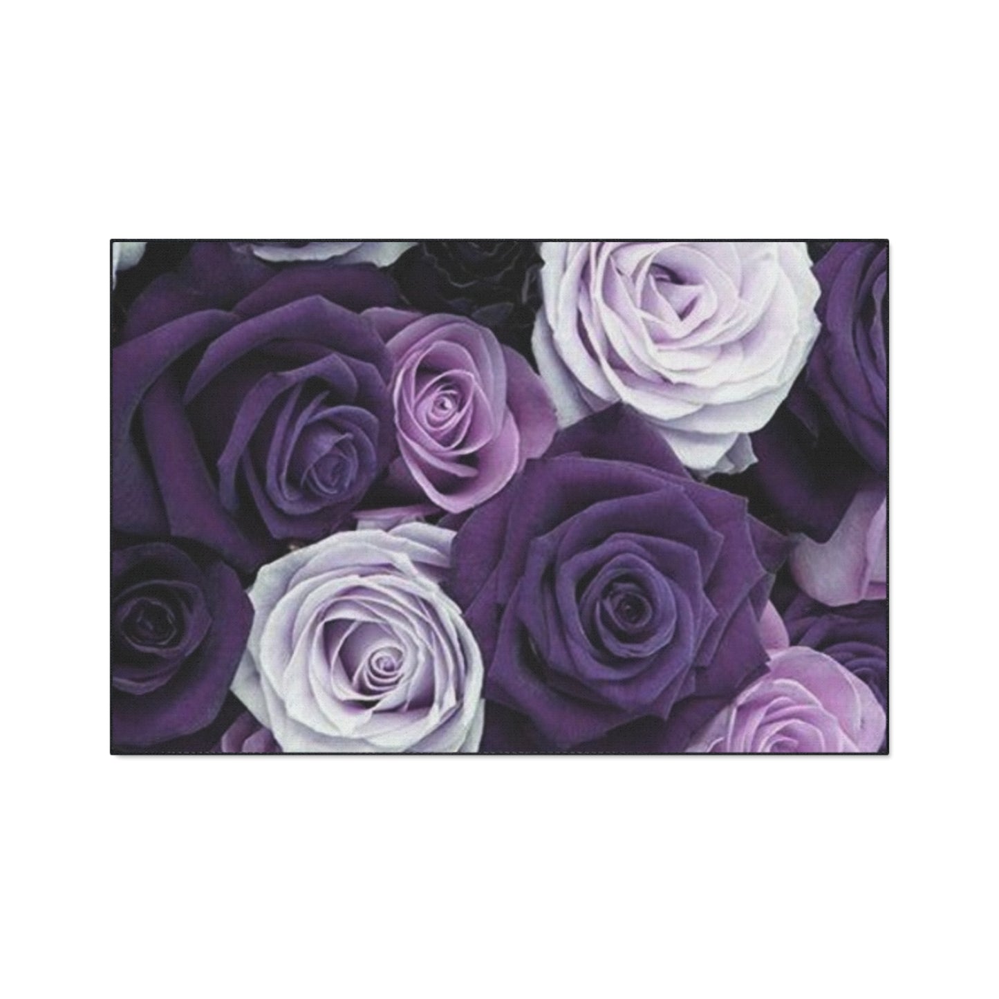 Purple Roses Heavy Duty Floor Mat