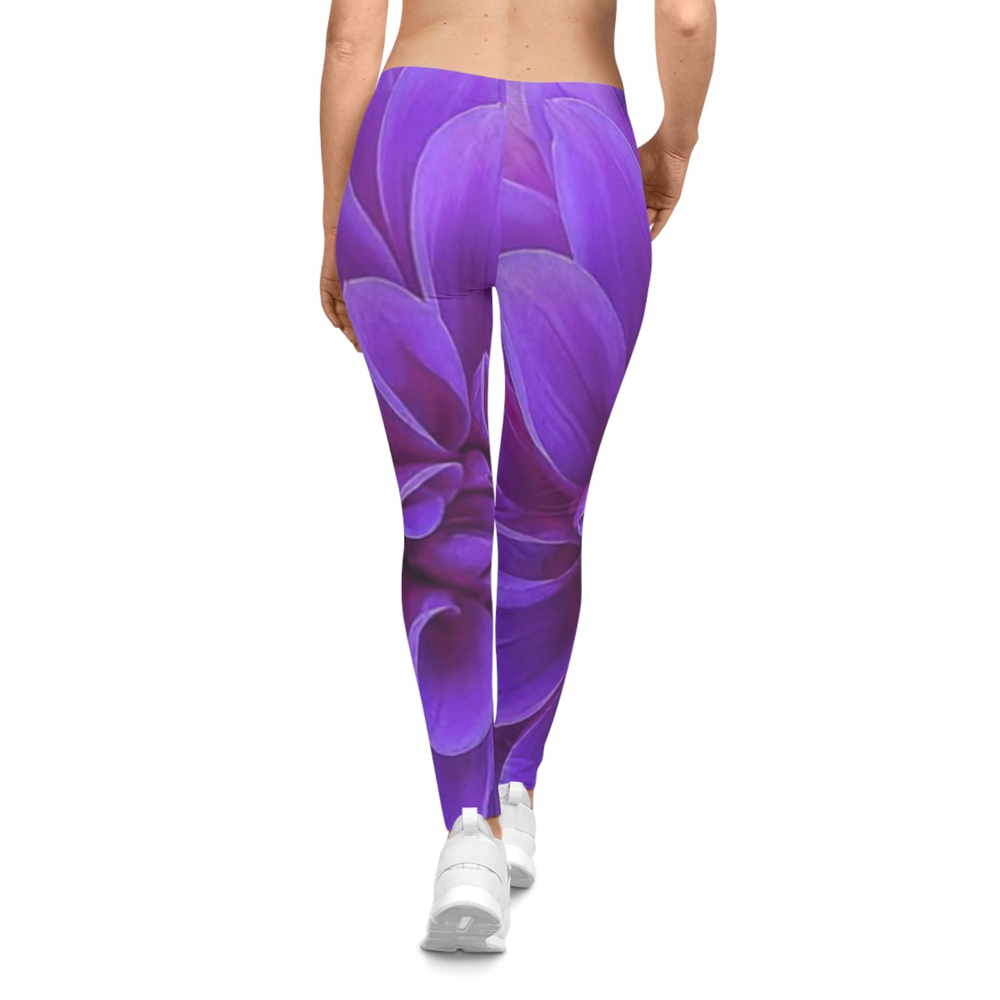 Purple Dahlia Casual Leggings