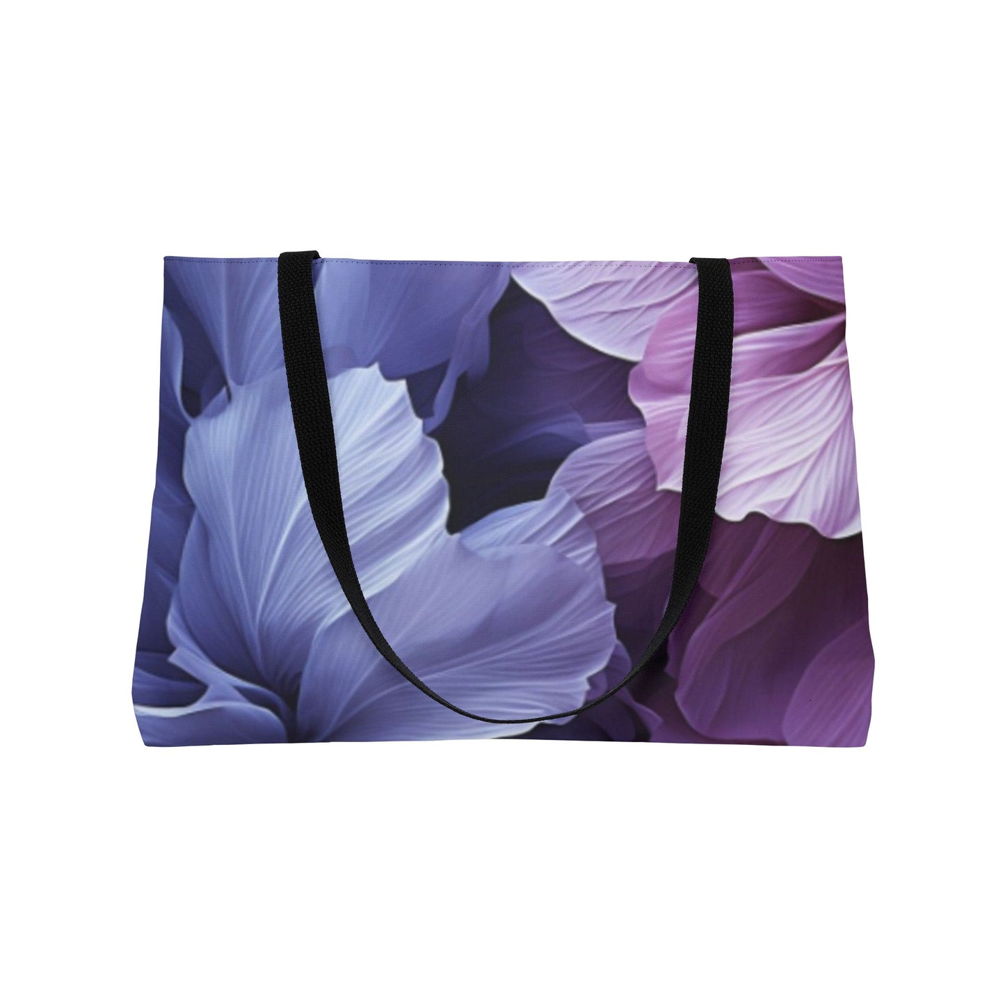 Floral Flow Rectangle Tote Bag