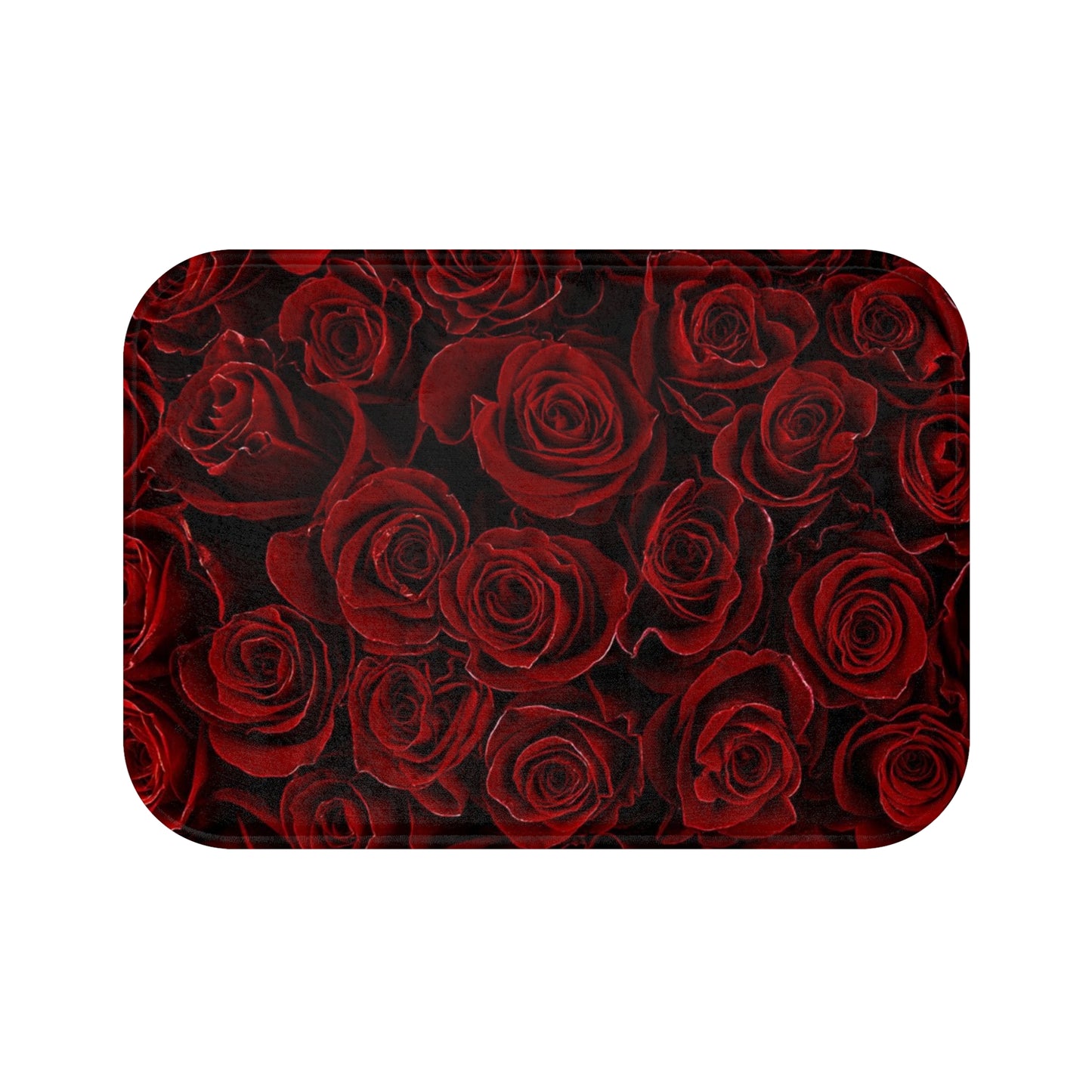 Red Roses Bath Mat