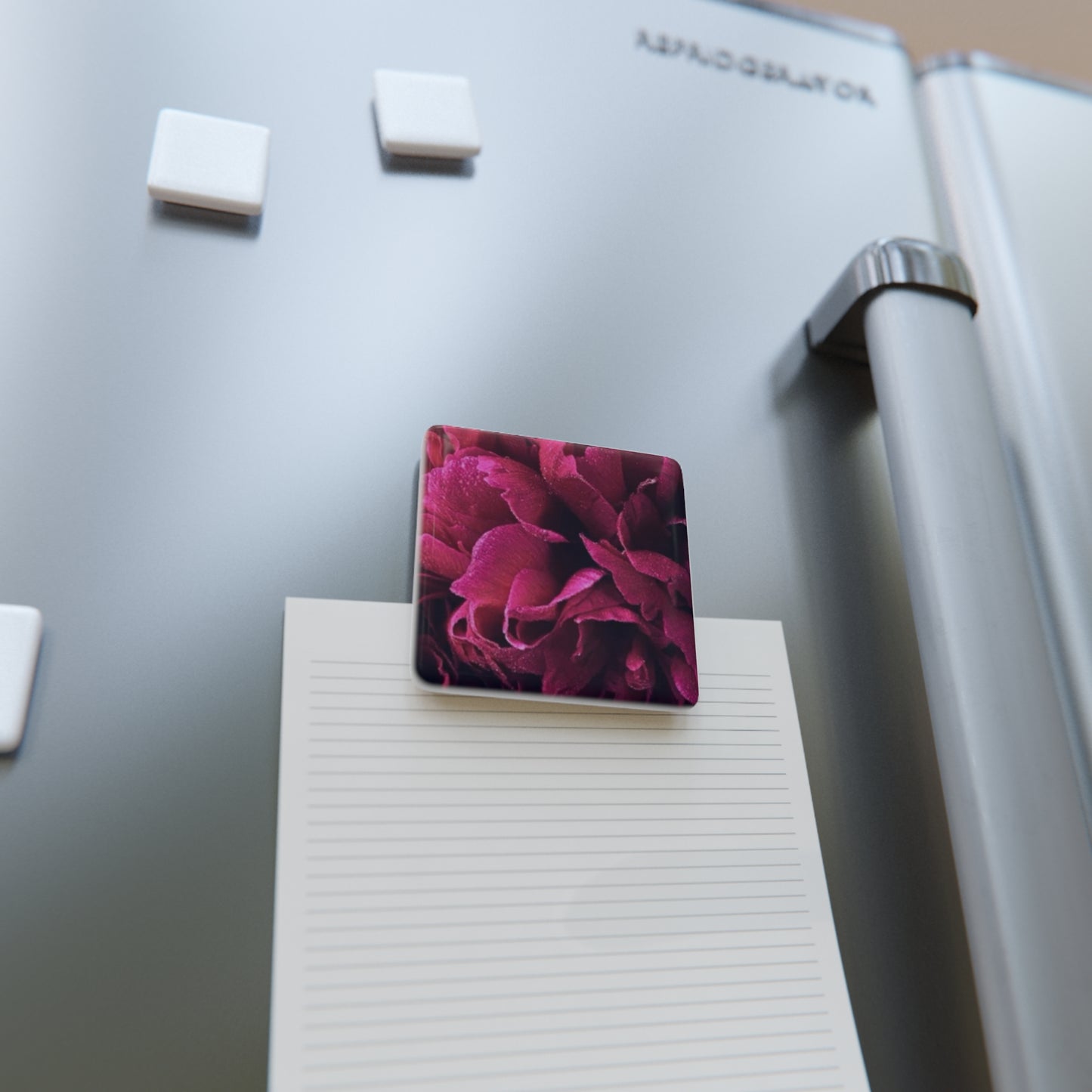 Magenta Floral Magnet