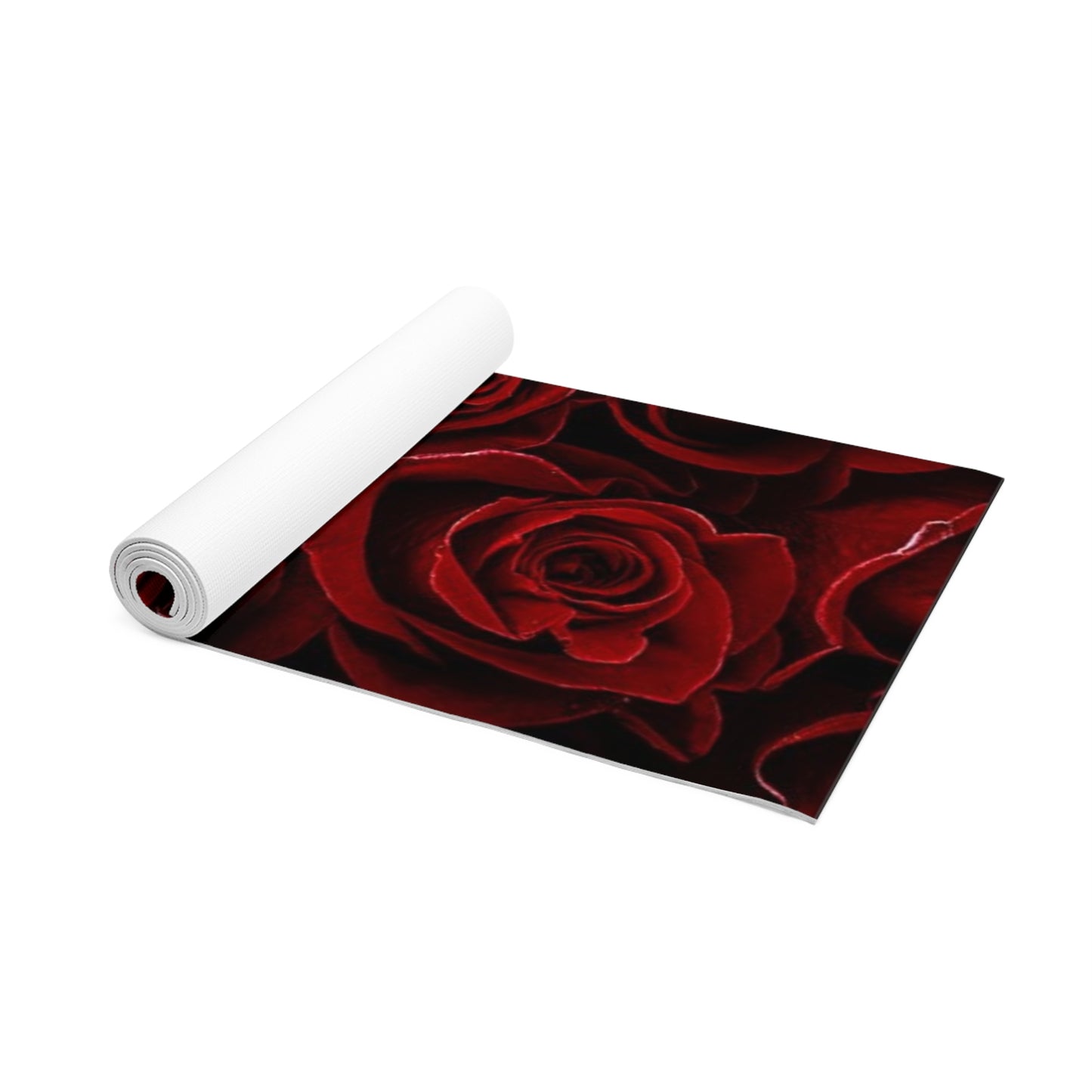 Red Roses Exercise Mat