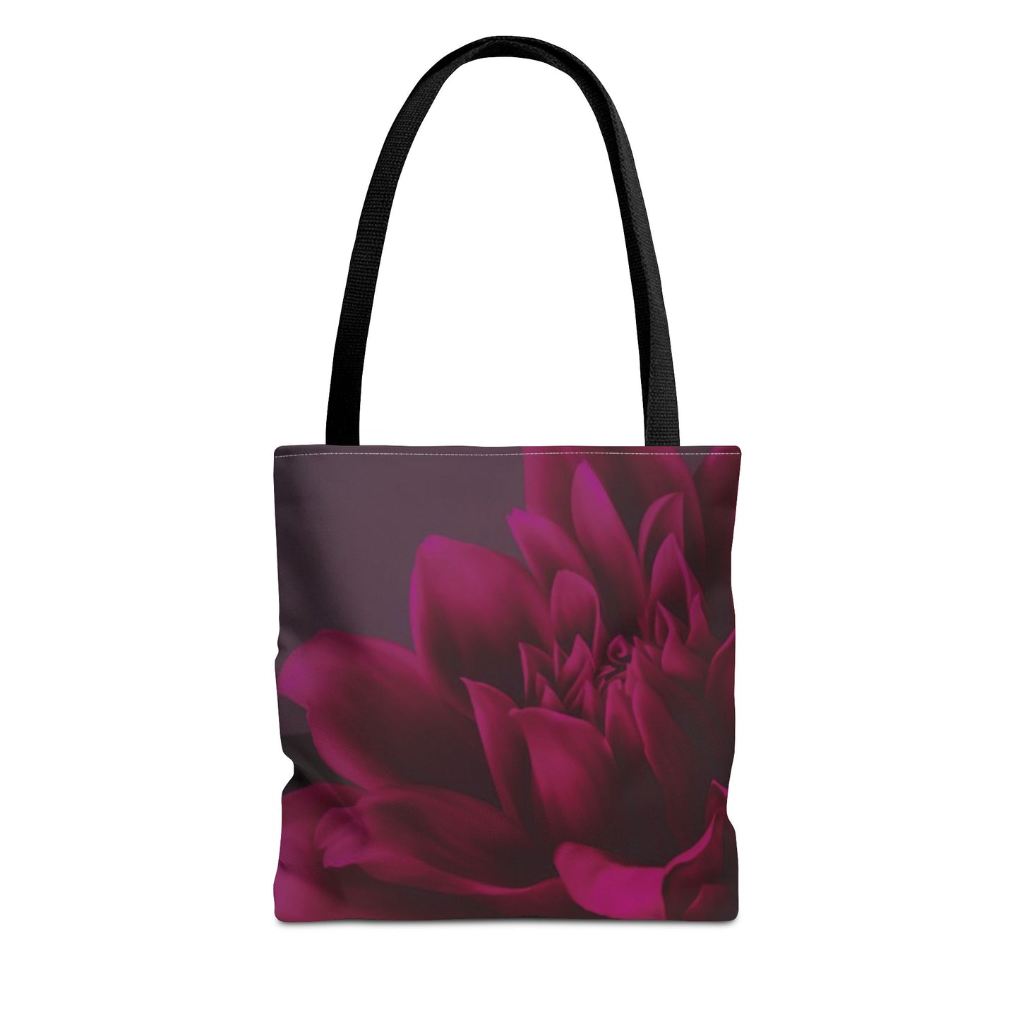 Magenta Dahlia Square Tote Bag