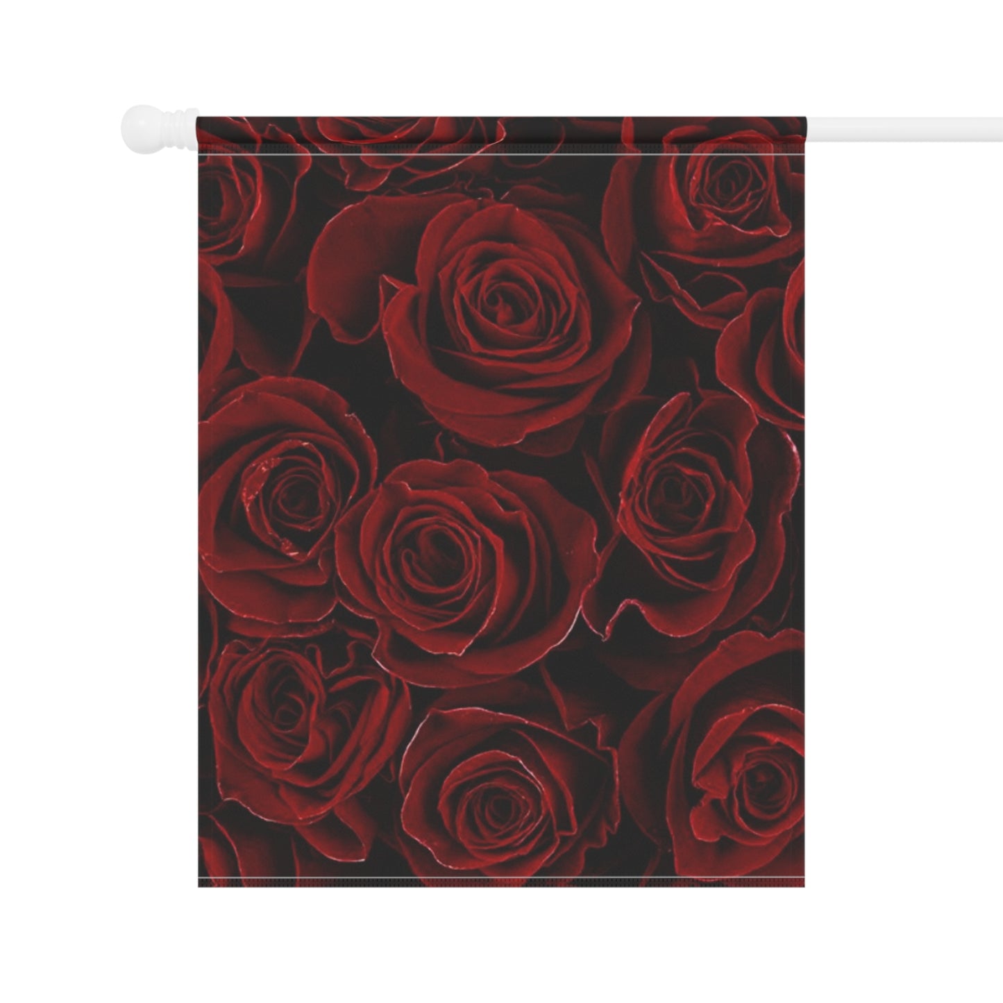 Red Roses Garden & House Banner