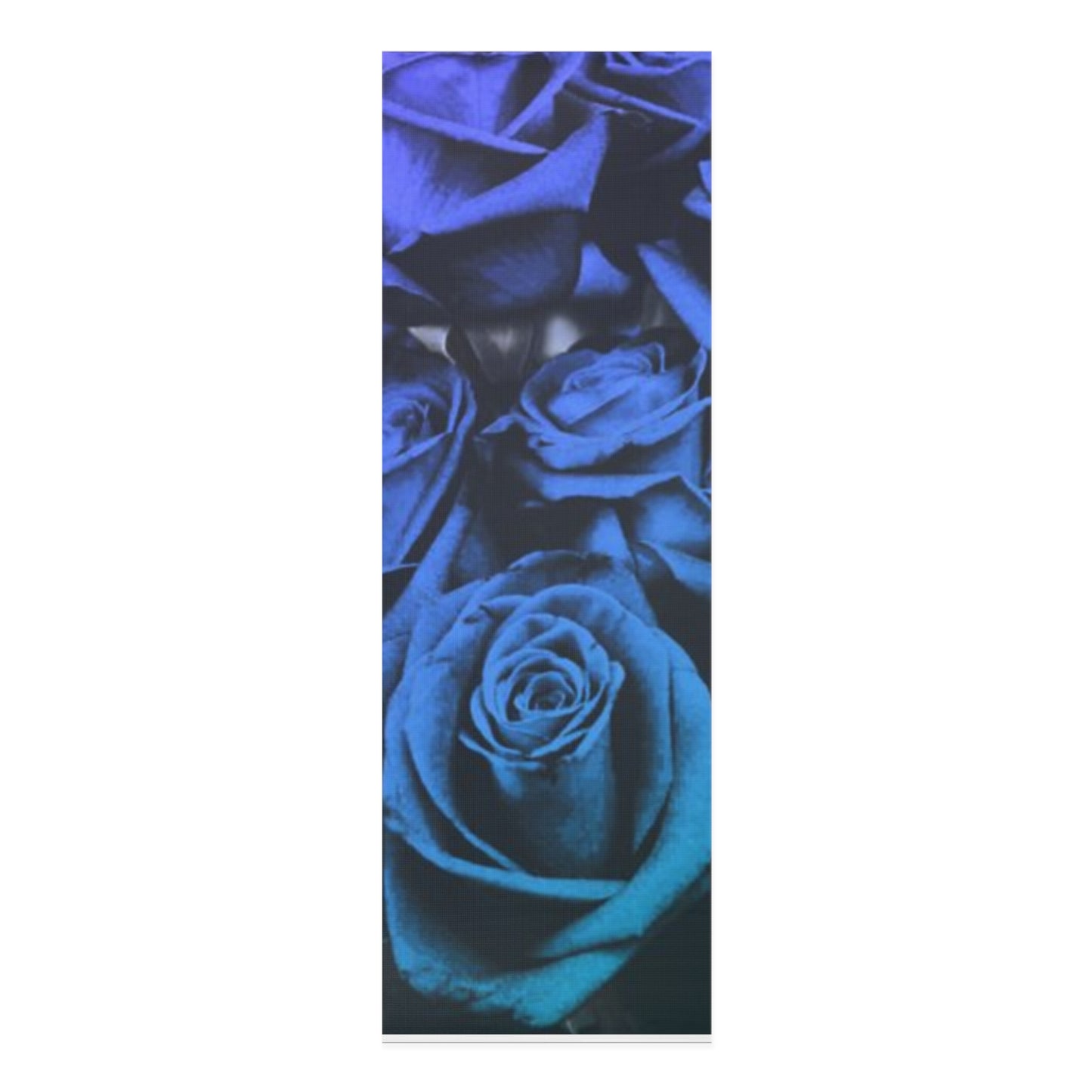 Blue Roses Exercise Mat