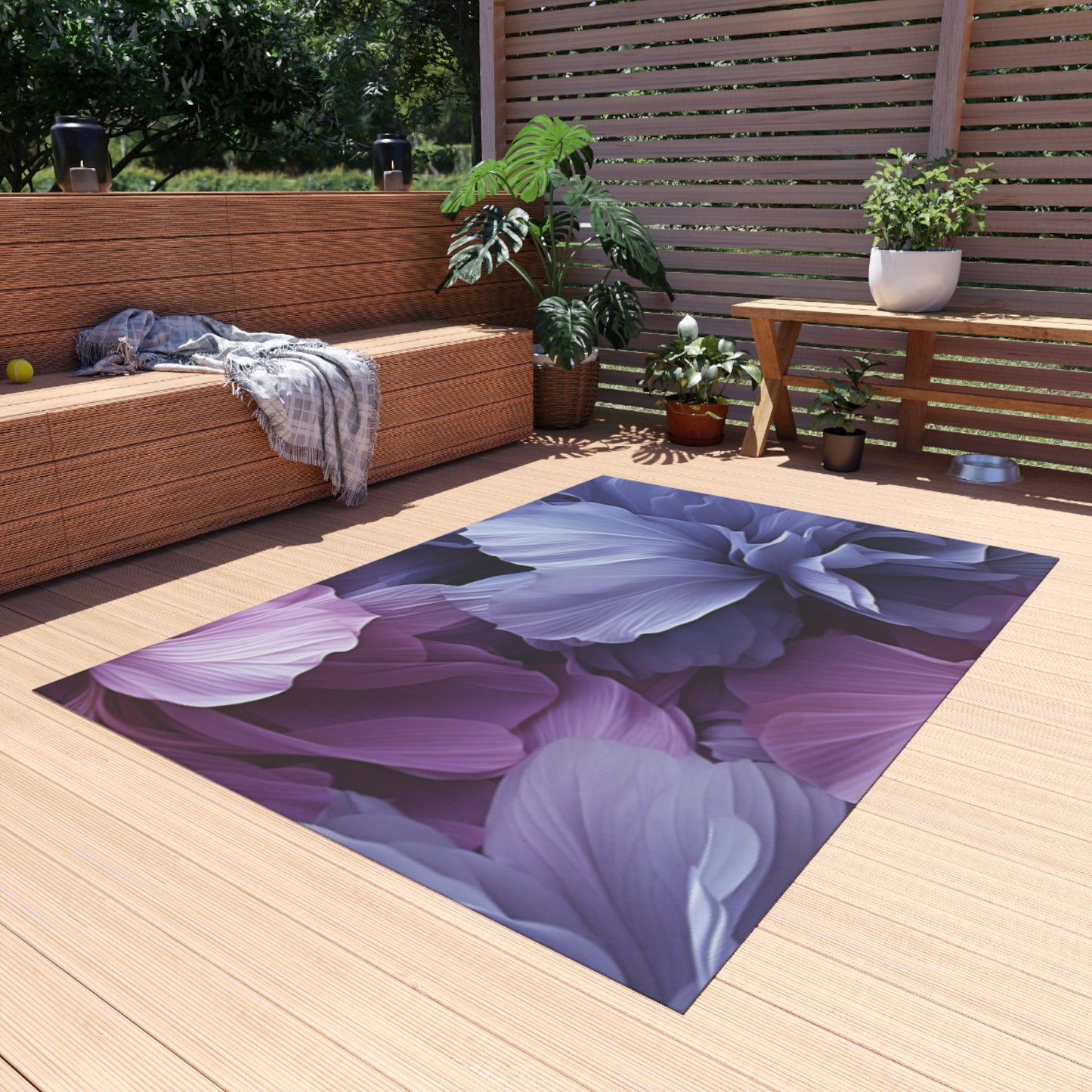 Floral Flow Outdoor Rug