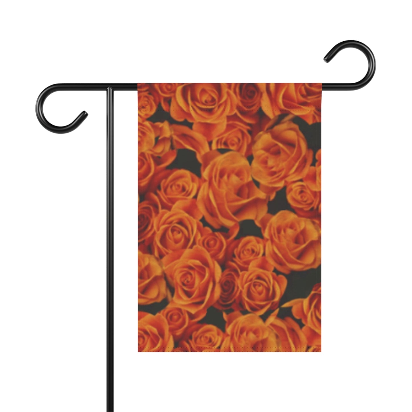 Orange Roses Garden & House Banner