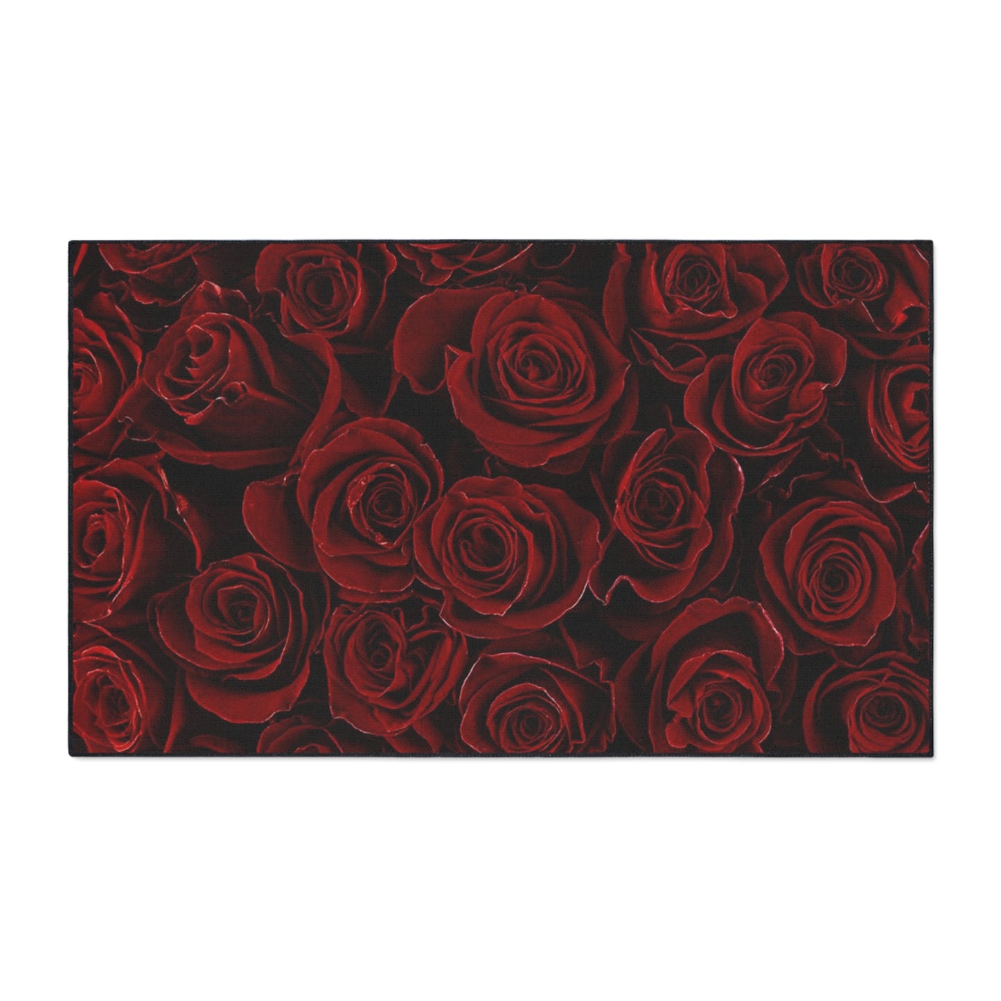 Red Roses Heavy Duty Floor Mat