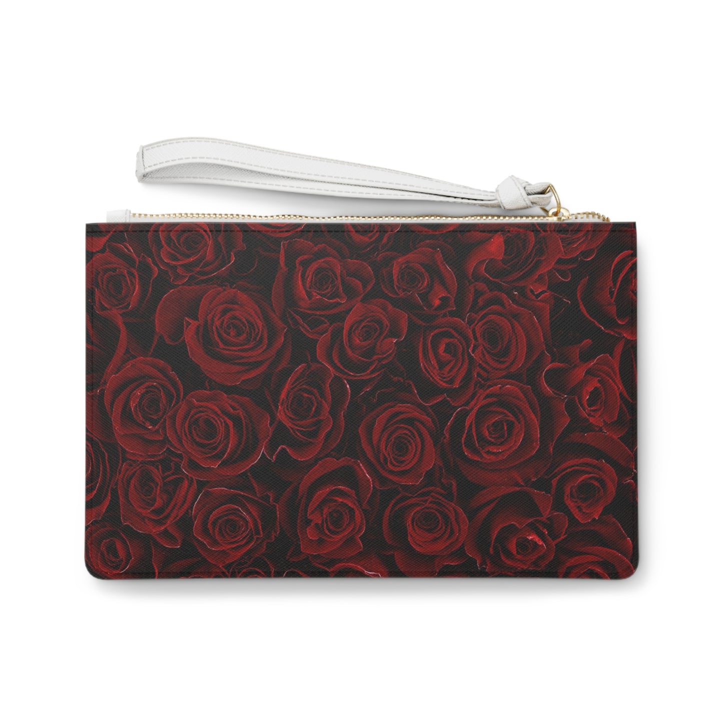 Red Roses Clutch Bag