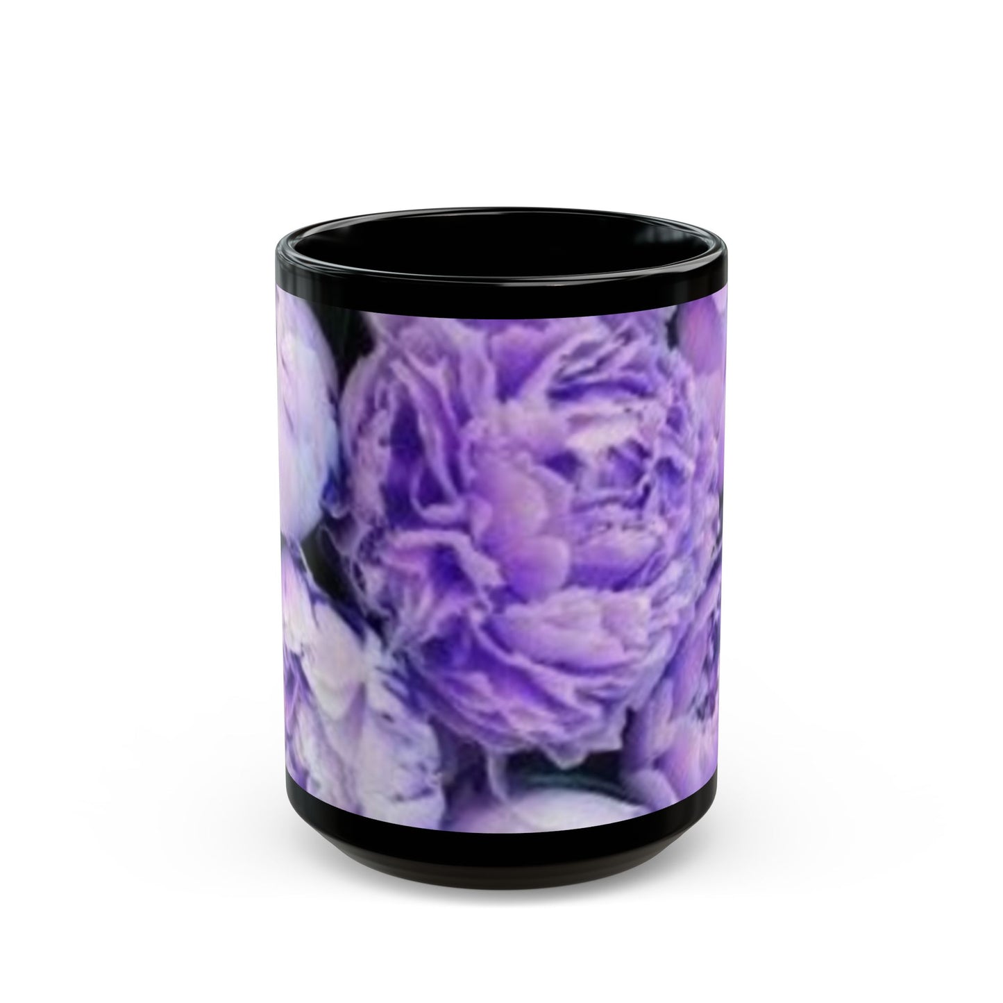 Purple Peony Mug