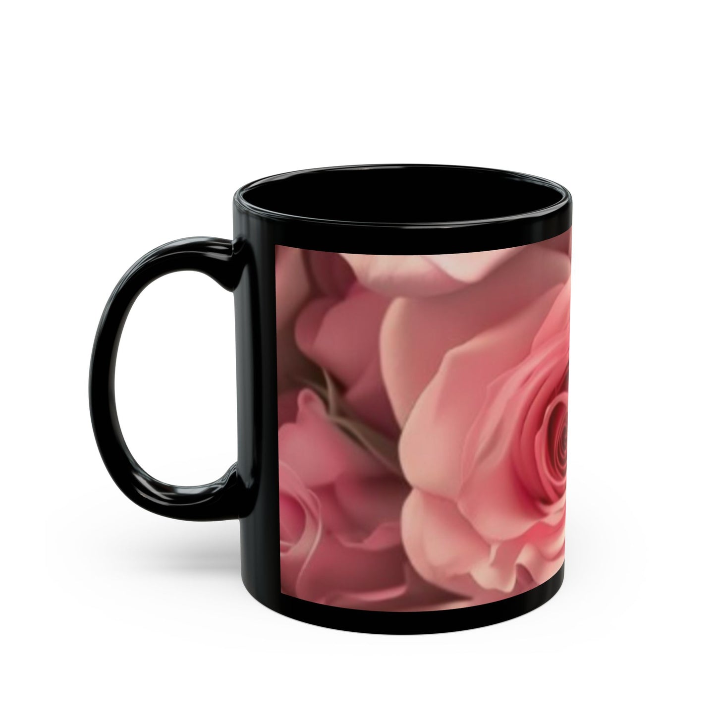 Pink Roses Mug