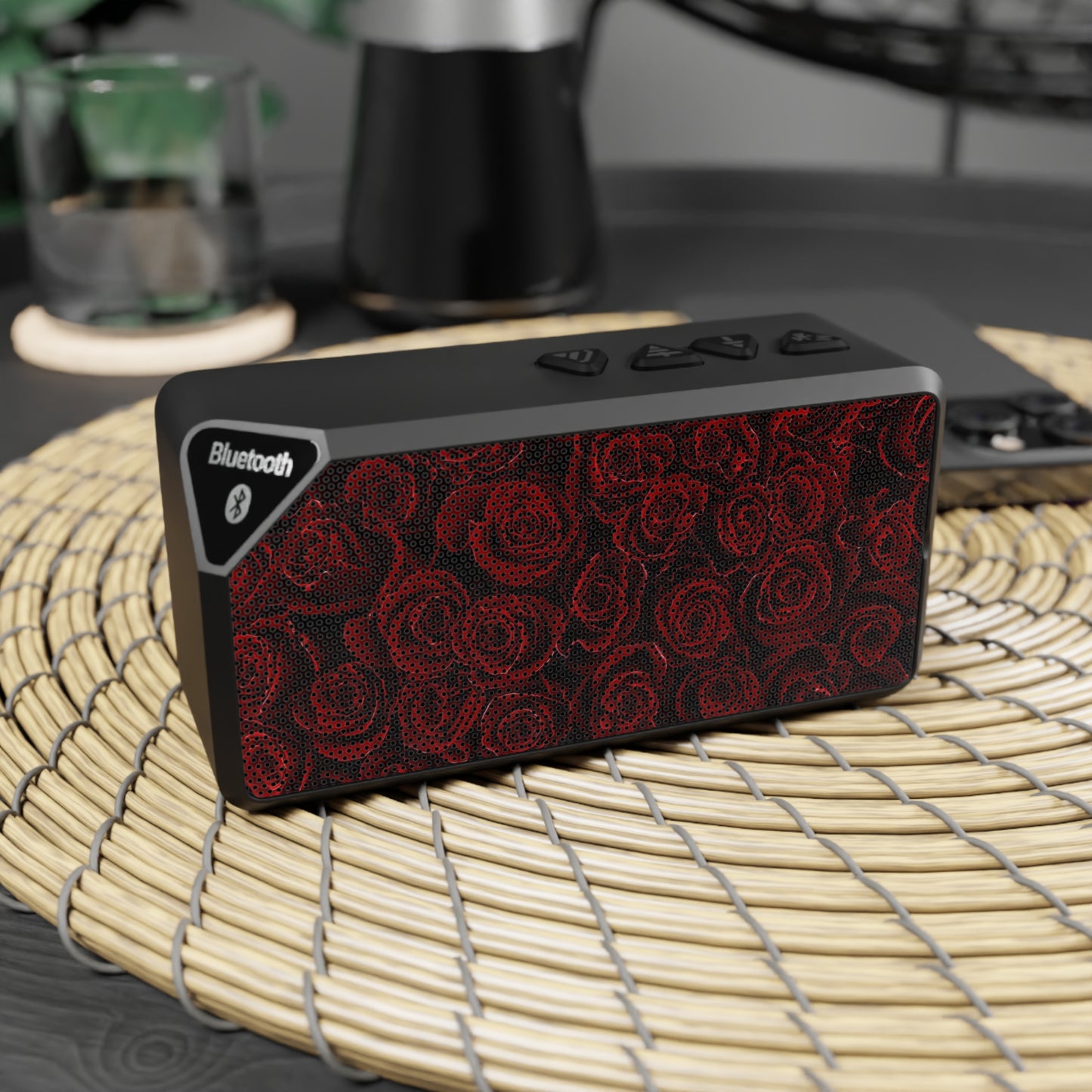 Red Roses Bluetooth Speaker